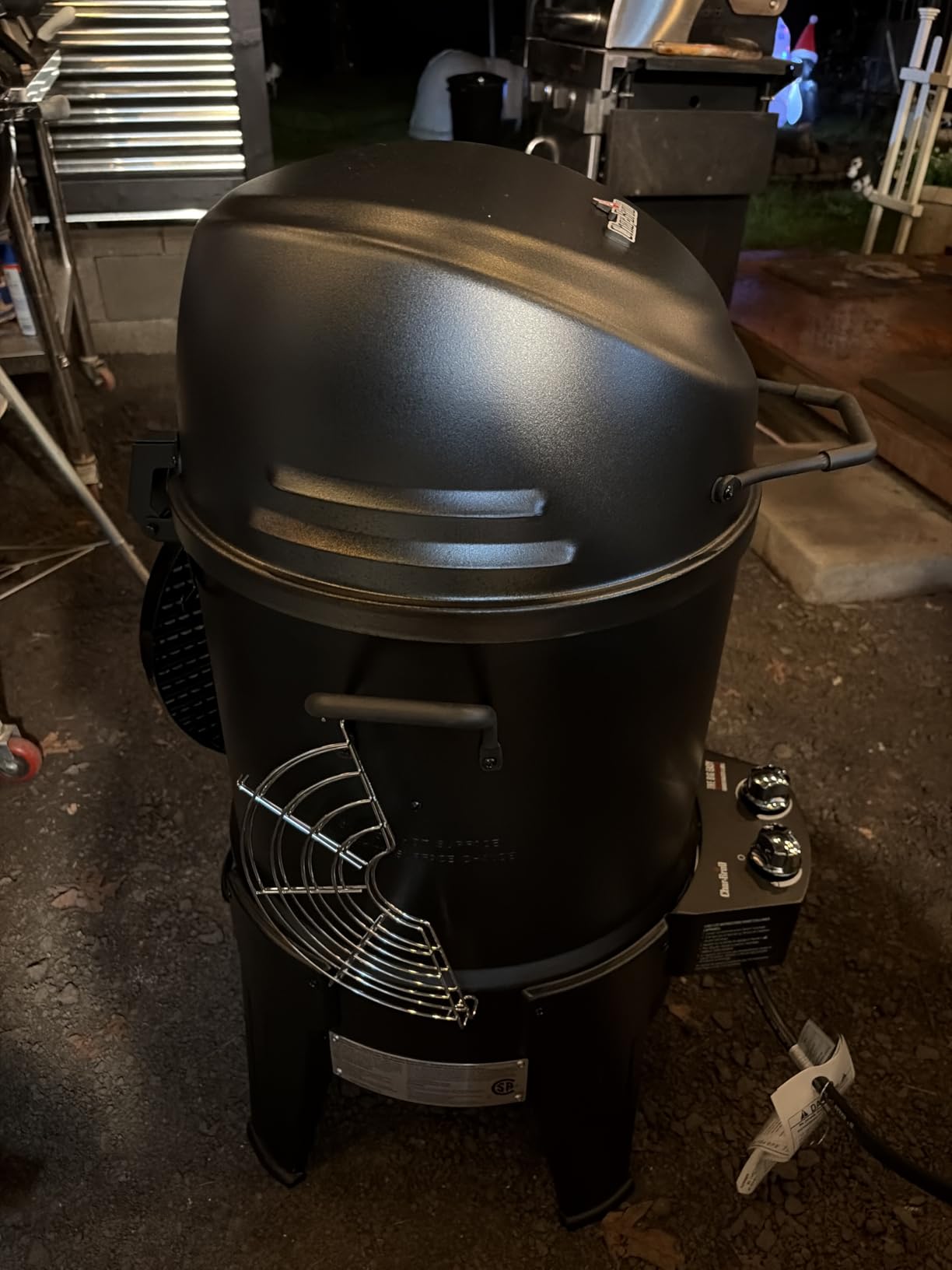 The Big Easy TRU-Infrared 3-in-1 Smoker, Roaster & Gas Grill, Black - 14101550 customer photo 1