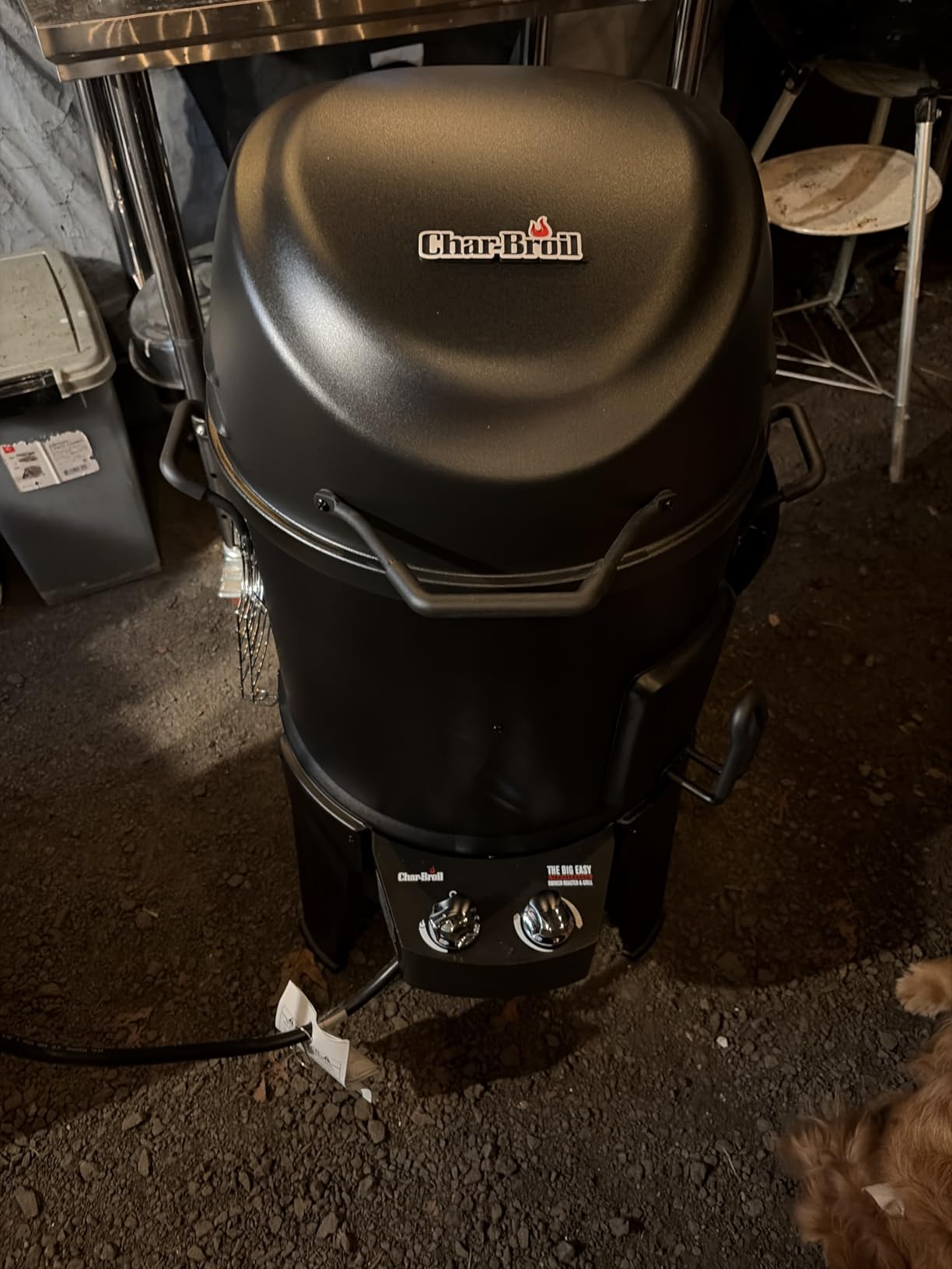 The Big Easy TRU-Infrared 3-in-1 Smoker, Roaster & Gas Grill, Black - 14101550 customer photo 2