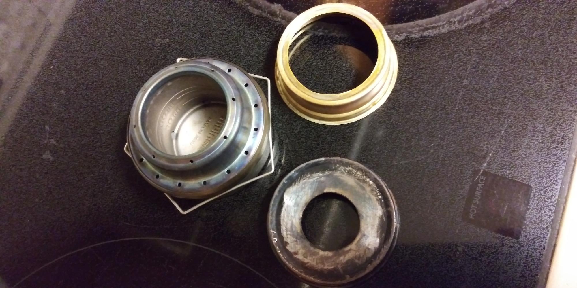 Evernew Titanium Alcohol Stove for Backpacking customer photo 2