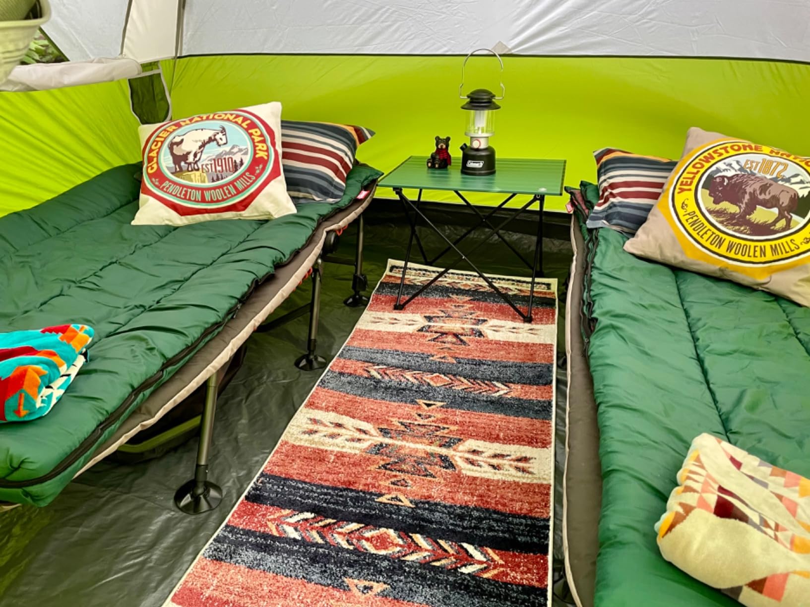 Coleman Evanston Tent with Screen Room Weatherproof Tent Sets Up in 15 Mins Included Rainfly & Carry Bag Made of PFAS-Free Materials customer photo 2
