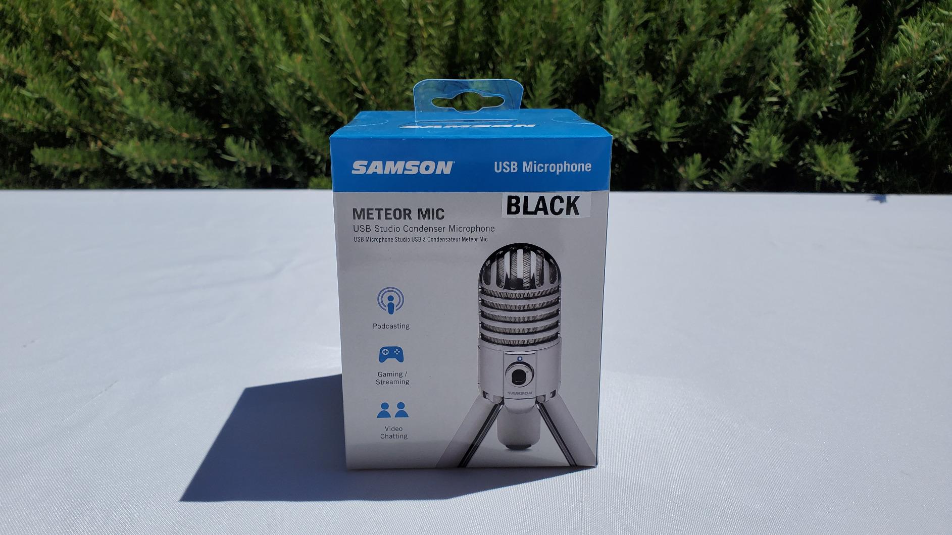 Samson Meteor Mic USB Condenser Podcasting Podcast Recording Desktop Microphone customer photo 2