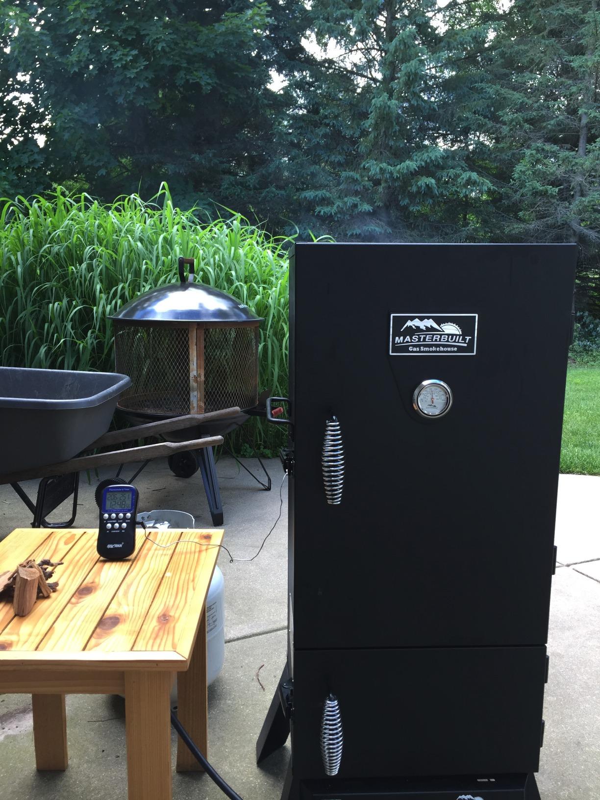 Masterbuilt 30-Inch Dual Fuel Propane & Charcoal Vertical Smoker, 730 Sq. In. Cooking Space, 4 Smoking Racks customer photo 2