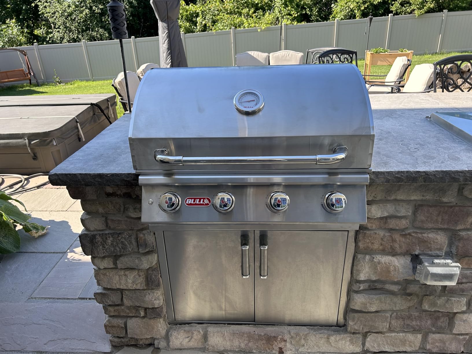 Bull Lonestar Select 30-Inch Built-In Grill (BG-87049), Natural Gas customer photo 1