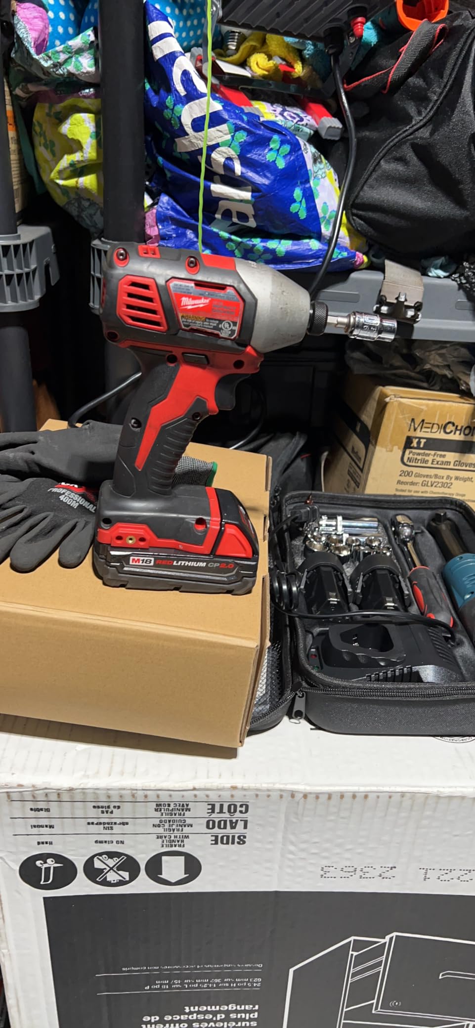 Milwaukee 2656-20 M18 18V 1/4 Inch Lithium-Ion Hex Impact Driver with 1,500 Inch Pounds of Torque and LED Lighting Array (Battery Not Included, Power Tool Only) customer photo 2