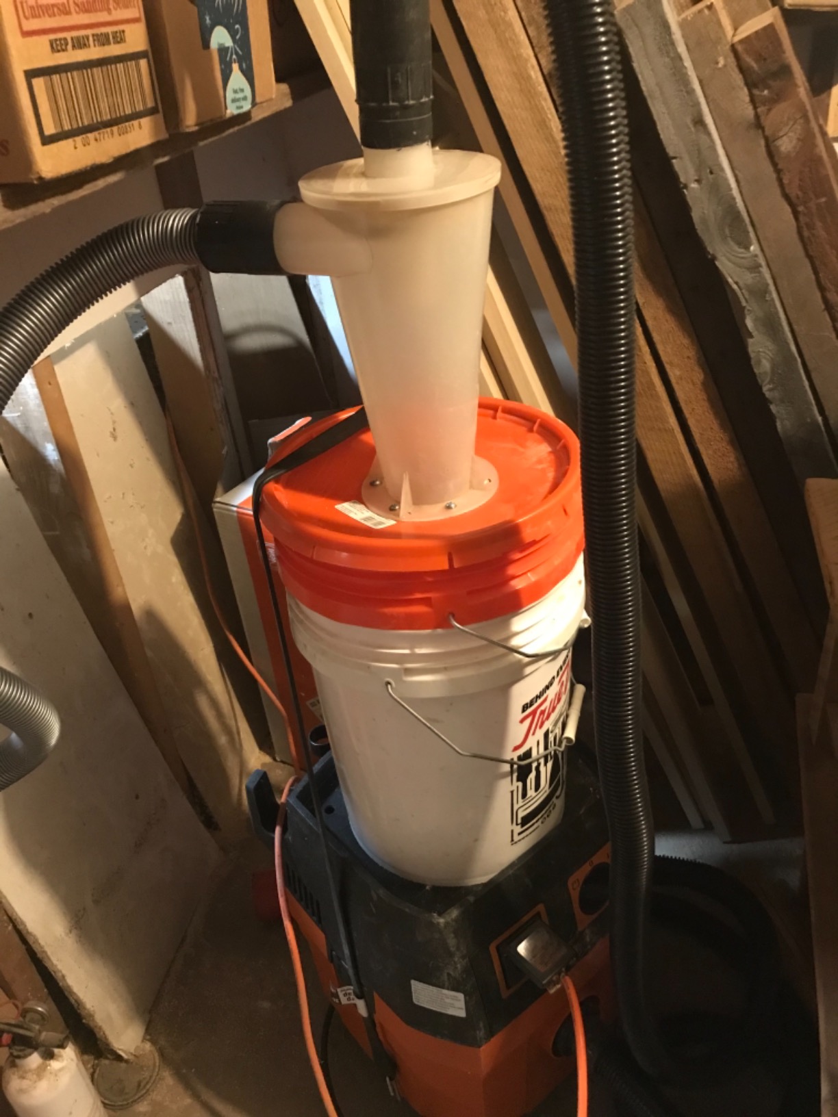 Fein Turbo I Wet/Dry Dust Extractor, Ultra-Quiet Vacuum - 5.8-Gallon Capacity, 151 CFM Suction, Anti-Static System, 13 ft Hose, 19 ft Cord customer photo 2