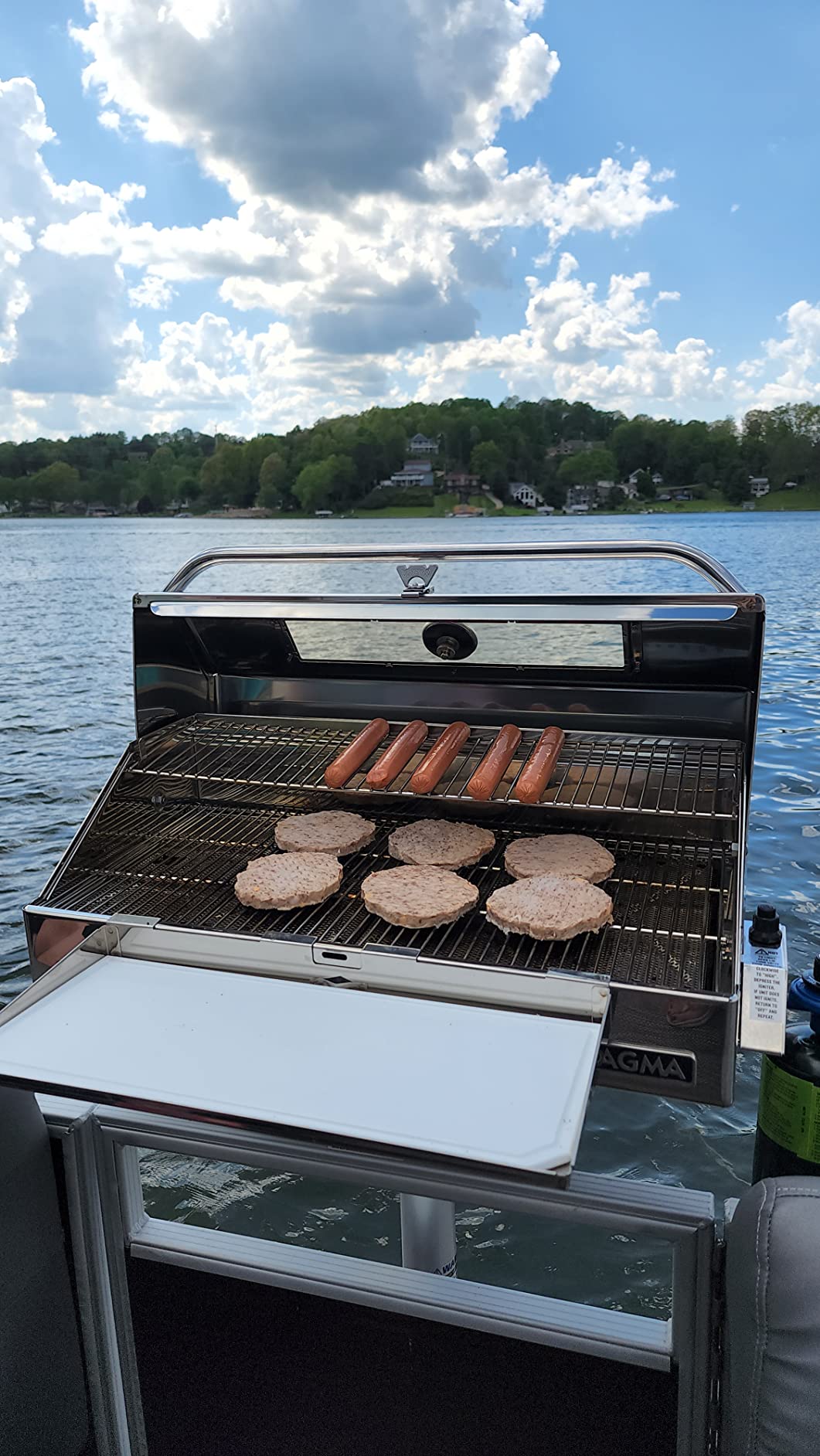 Magma A10-1225-2GS Monterey Infrared Gas Boat Grill (12