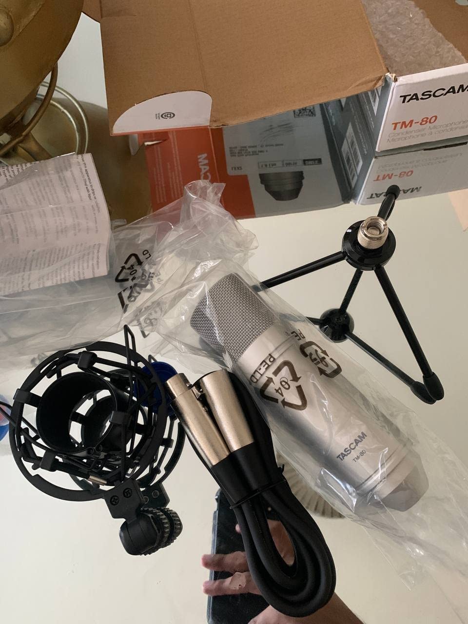 Tascam TM-80 Large Diaphragm Condenser Microphone customer photo 2
