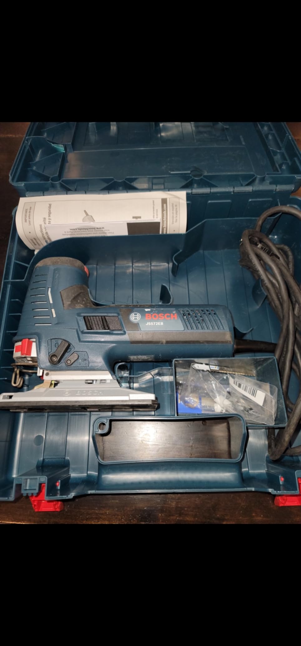 Bosch 7.2 Amp Barrel-Grip Jig Saw Kit JS572EBK customer photo 2