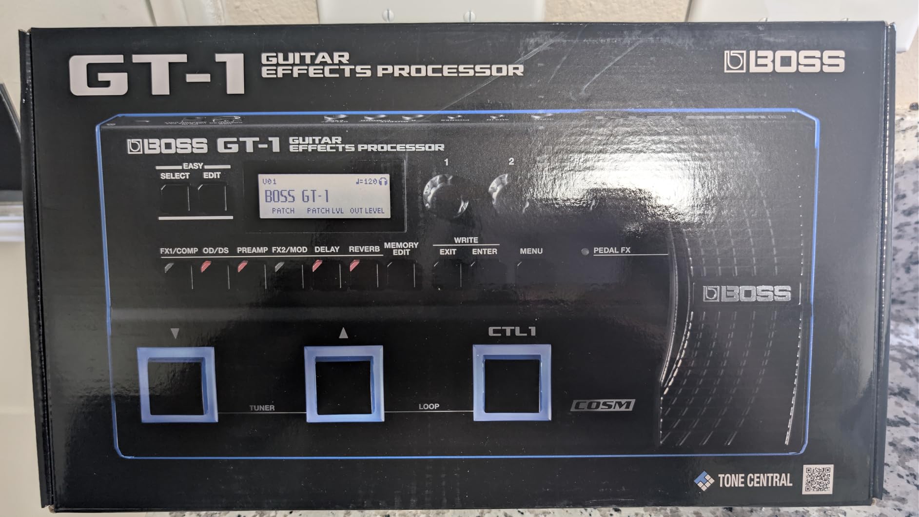 BOSS GT-1 Compact Guitar Effects Processor with 108 Effects, Flagship GT-Series Sound Engine, 32-Sec Looper customer photo 2
