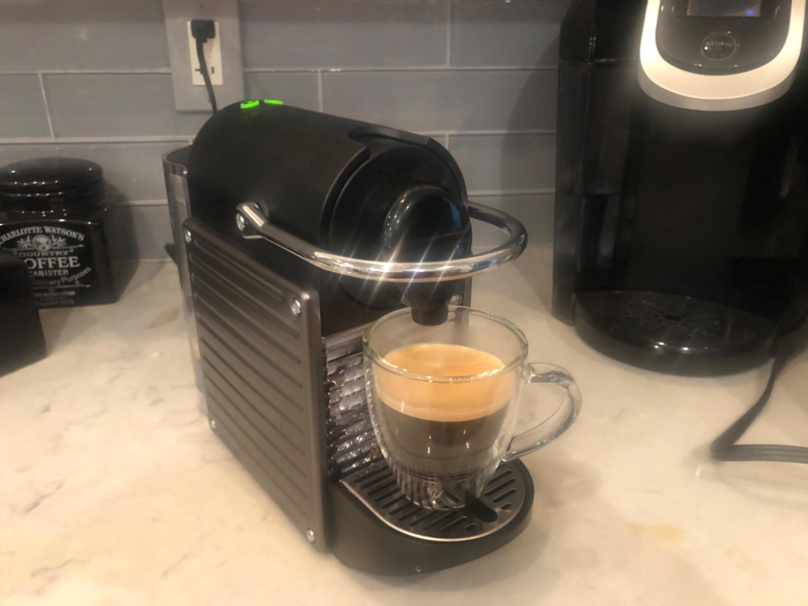 Pixie Original Espresso Machine by Breville, Titan customer photo 2