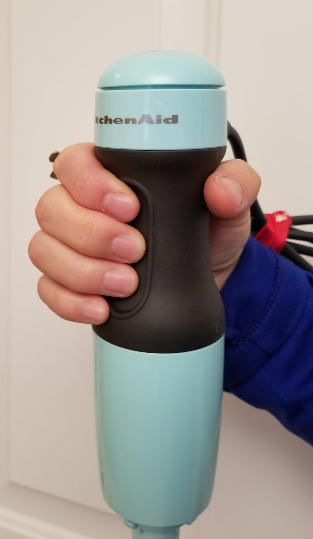 KitchenAid Variable Speed Corded Hand Blender, 2, Matte Gray customer photo 1