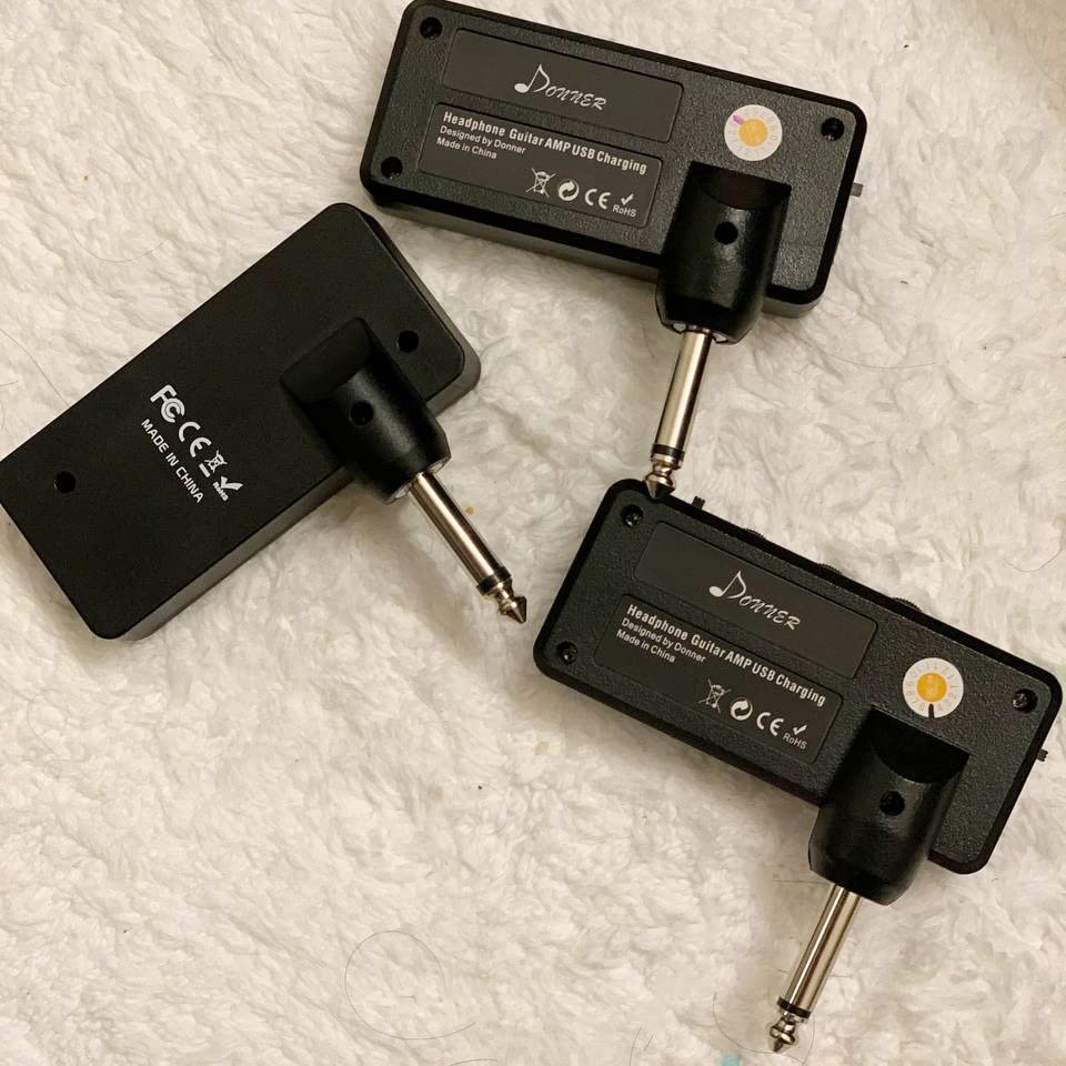 Donner Guitar Headphone Amp Heavy Metal USB Rechargeable Mini Pocket Headphone Amplifier for Electric Guitar customer photo 1