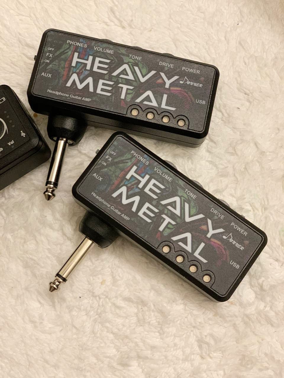 Donner Guitar Headphone Amp Heavy Metal USB Rechargeable Mini Pocket Headphone Amplifier for Electric Guitar customer photo 2
