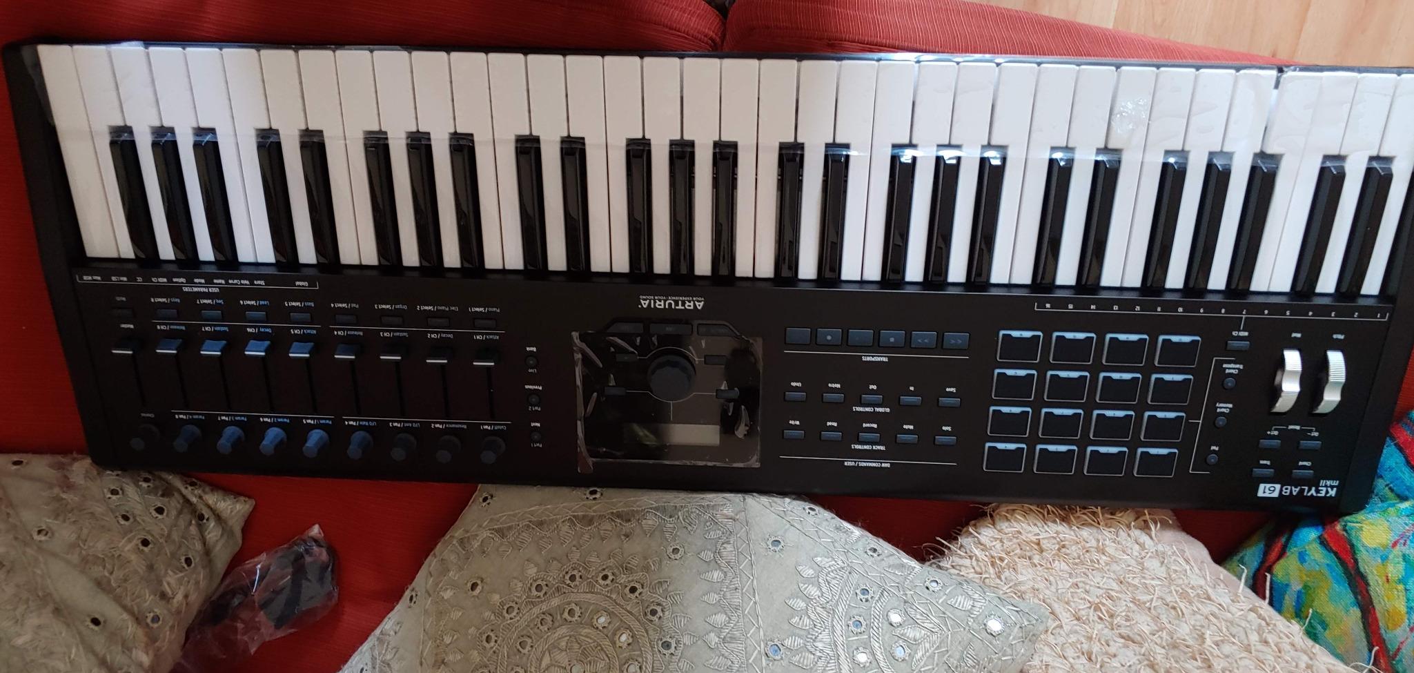 Arturia KeyLab 61 MkII 61-Key Semi Weighted USB MIDI Keyboard Controller customer photo 2