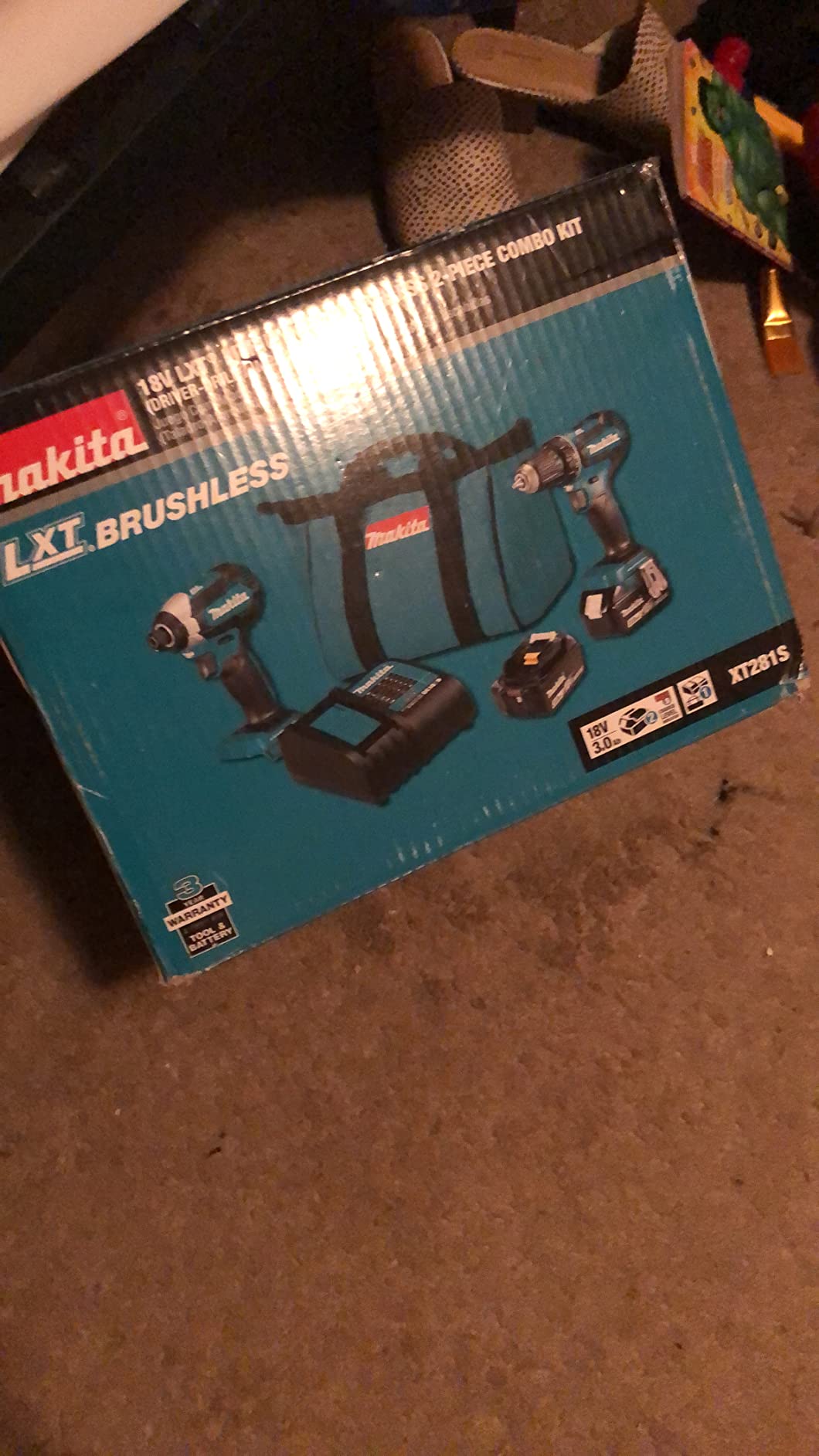 Makita XT281S 18V LXT Lithium-Ion Brushless Cordless 2-Pc. Combo Kit (3.0Ah) customer photo 1