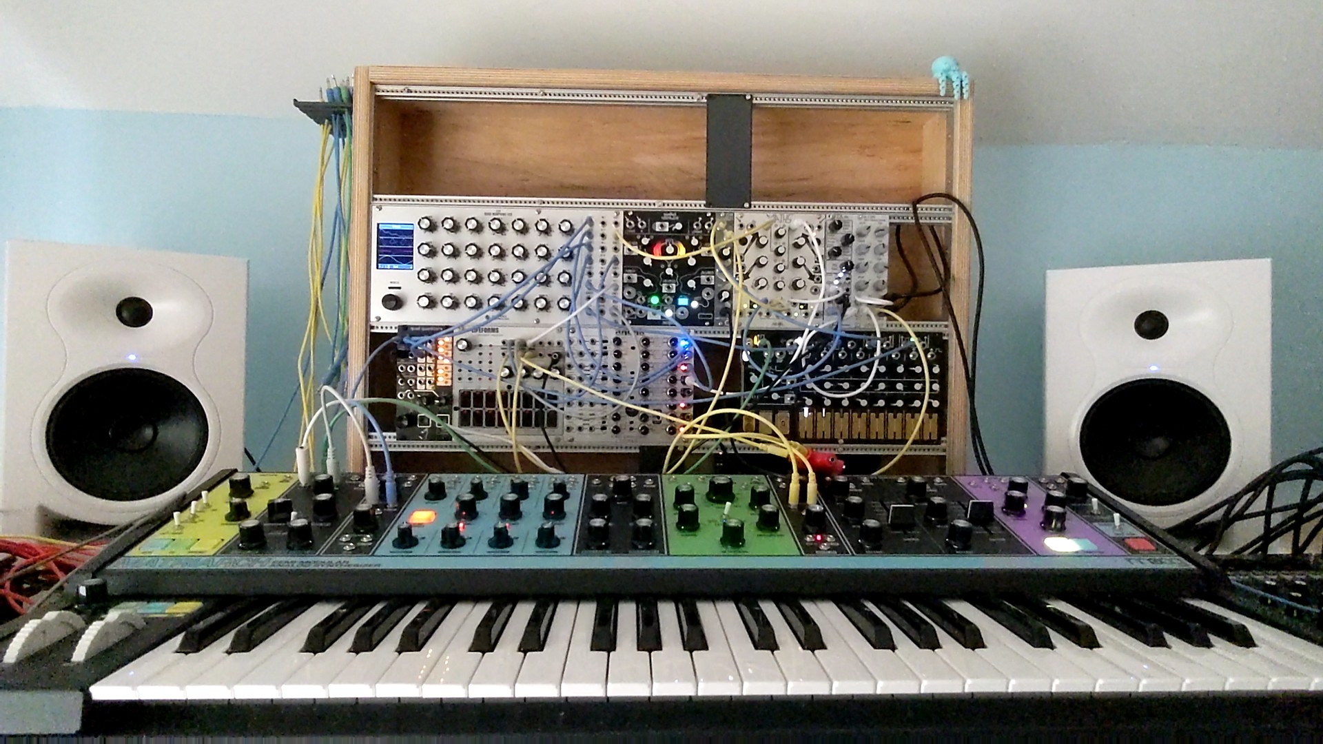 MOOG Matriarch Patchable 4-Note Paraphonic Analog Synthesizer with Keyboard, Sequencer, Arpeggiator, Stereo Ladder Filters, Stereo Analog Delay customer photo 1