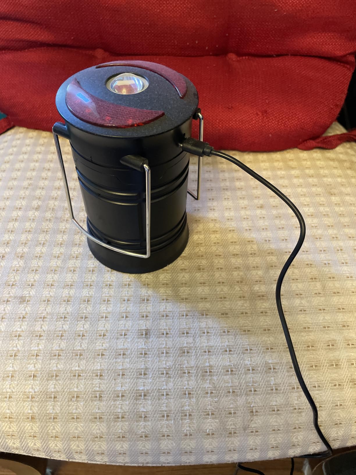 2 Pack Camping Lanterns Camping Accessories Tent Lights Camping Accessories | 2-in-1 Rechargeable Lantern, Hurricane Lights LED Lantern with Flashlight & Magnet Base for Camping, Hiking, Emergency, Outage customer photo 1