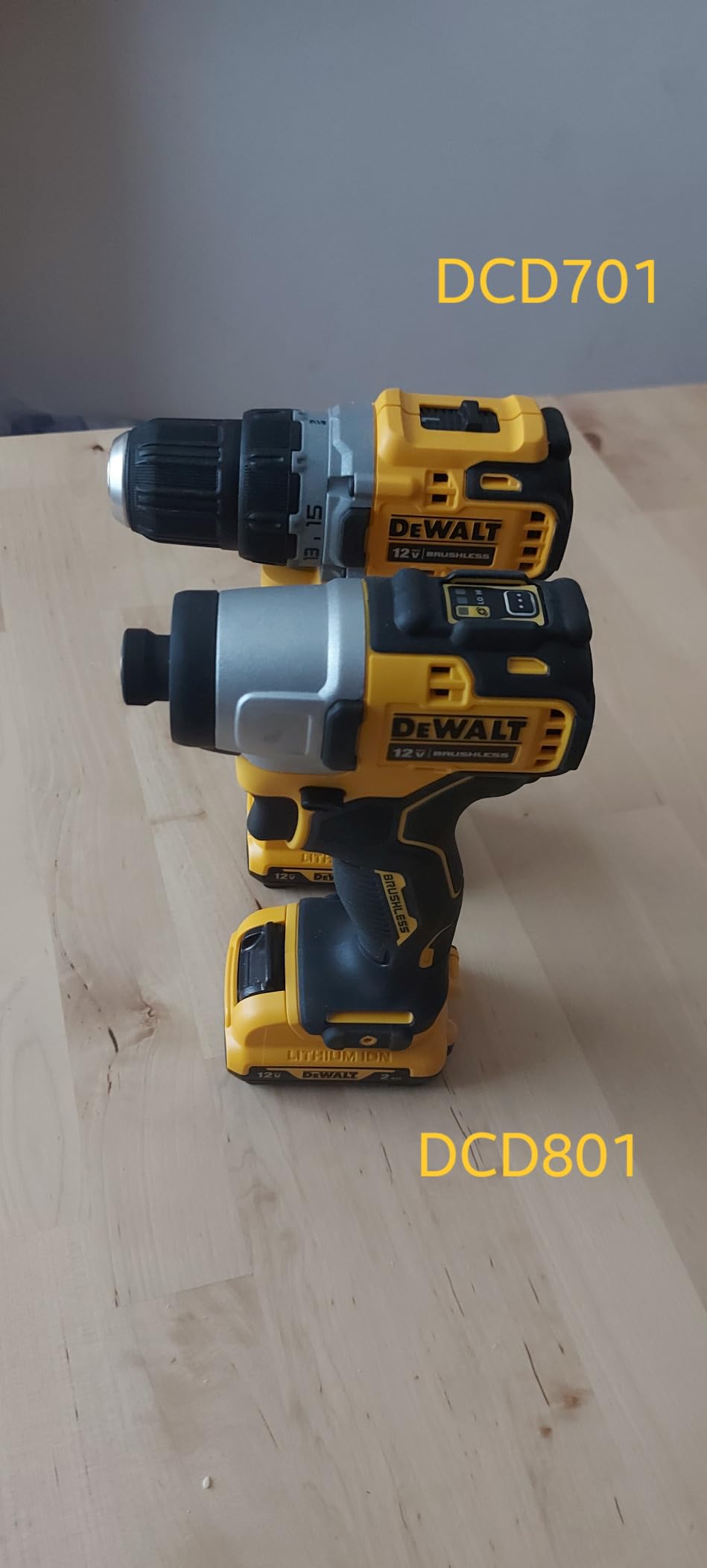 DEWALT XTREME 12V MAX* Cordless Drill Combo Kit (DCK221F2) customer photo 2