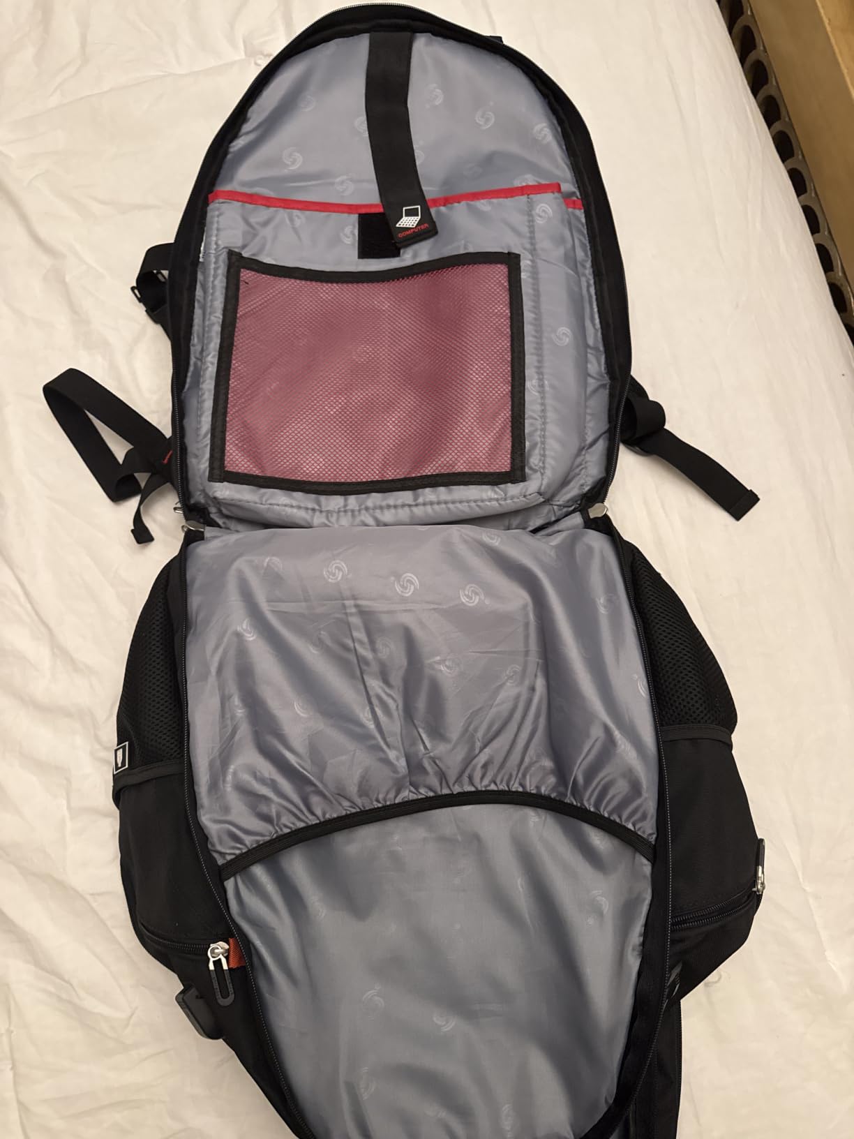 Extra Large Travel Laptop Backpack for Men, Work College Backpacks | Fit 17 Inch Laptops, with Combination Lock, Carry On Flight Approved, Men Women 50L Business Backpack, High School Backpack customer photo 1