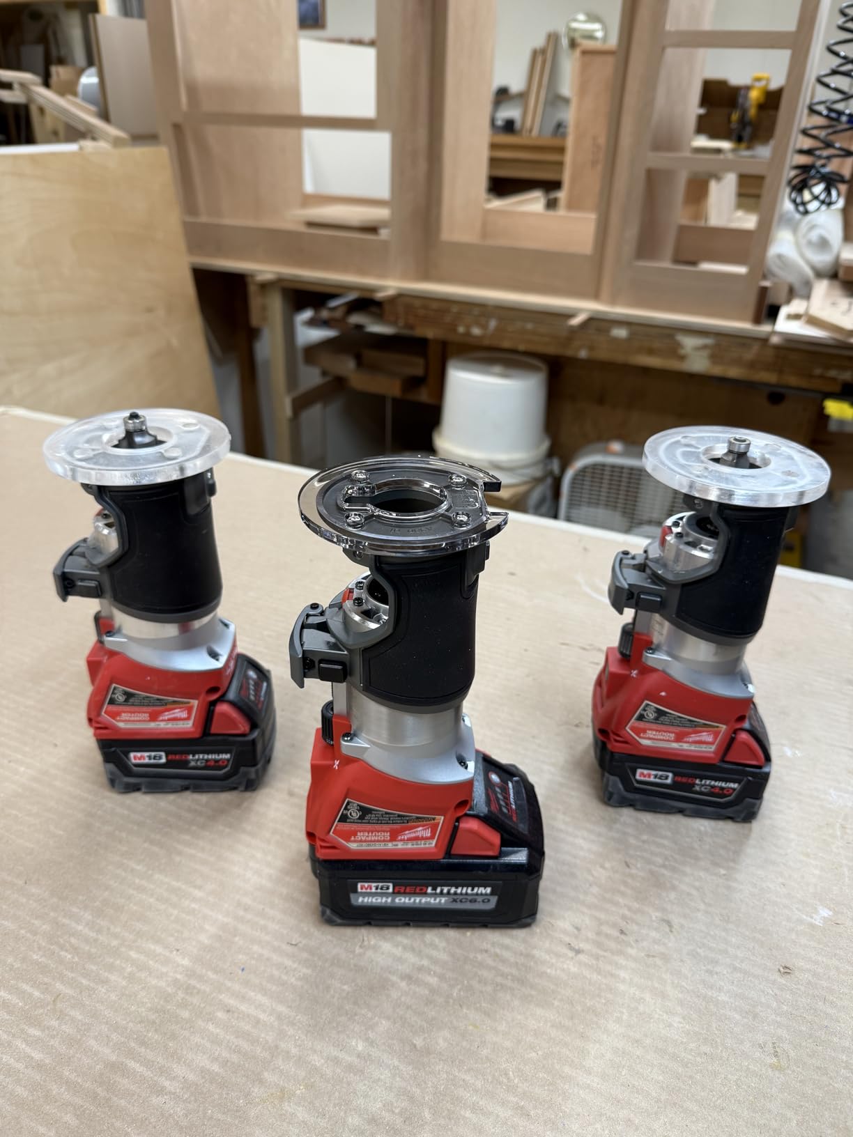 Milwaukee Cordless Compact Router, 18.0 Voltage customer photo 2