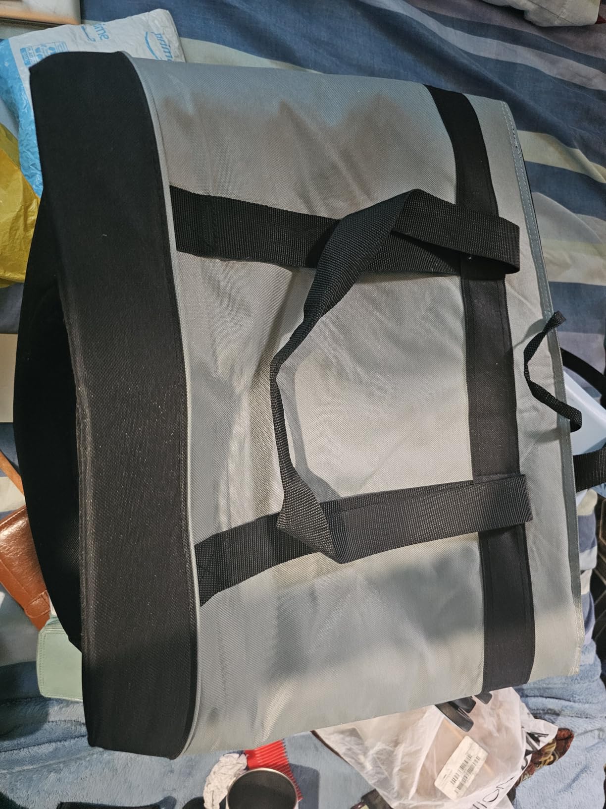 Jumbo Insulated Cooler Bag with HD Thermal Insulation - Collapsible Soft Cooler, Insulated Grocery Bag, Food Delivery Bag, Beach or Picnic Bag customer photo 2