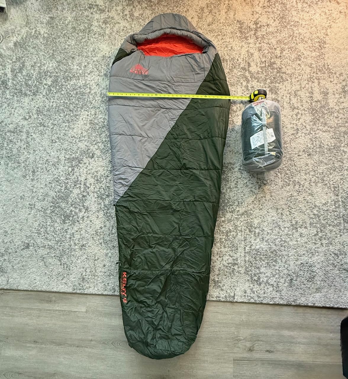 Kelty Cosmic Synthetic Fill 40 Degree Backpacking Sleeping Bag with Compression Straps, Compact and Lightweight, 2022 customer photo 1