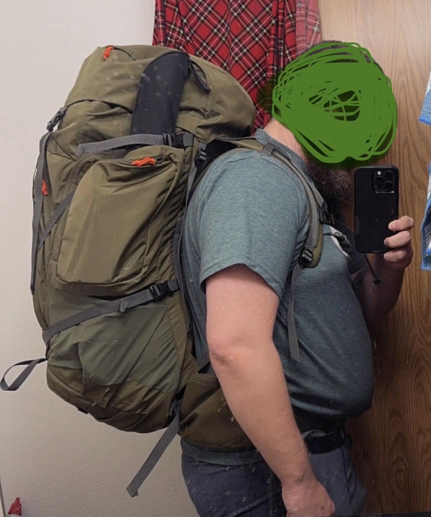 Kelty Coyote 60-105 Liter Internal Frame Backpack (65L / Dark Olive) customer photo 1