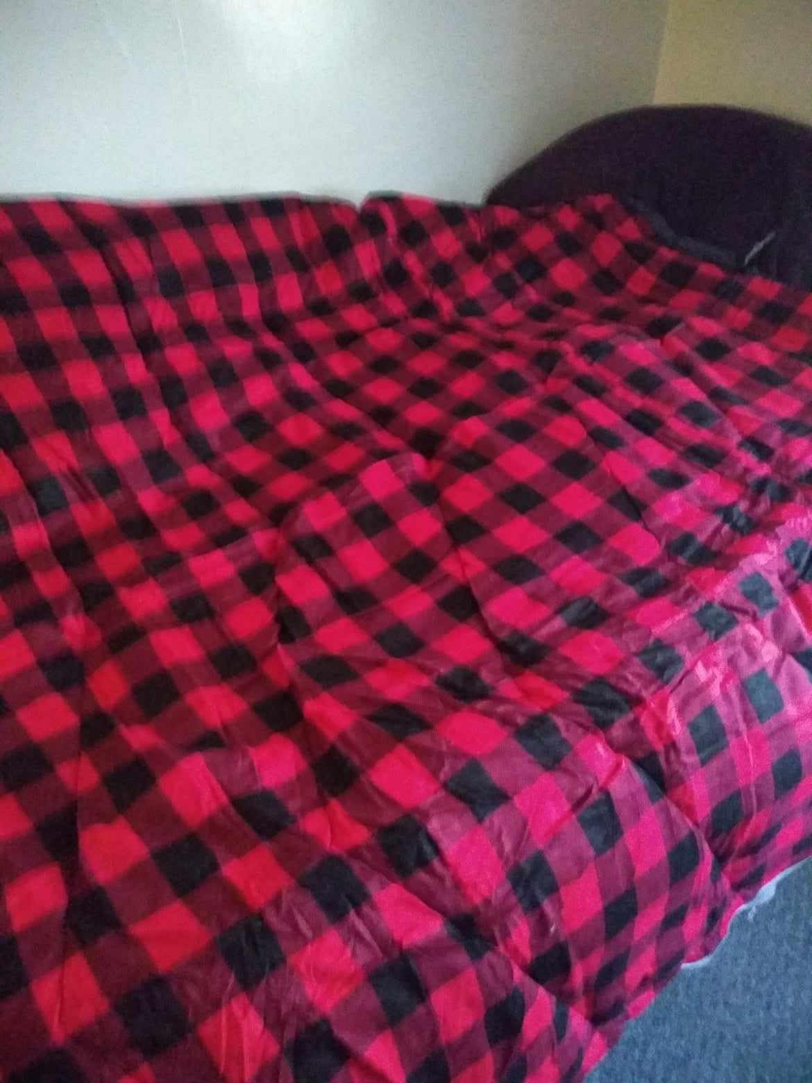 REDCAMP Cotton Flannel Sleeping Bag for Camping Backpacking, Adults Cold Weather Envelope Sleeping Bags with 2/3/4/6lbs Filling customer photo 1