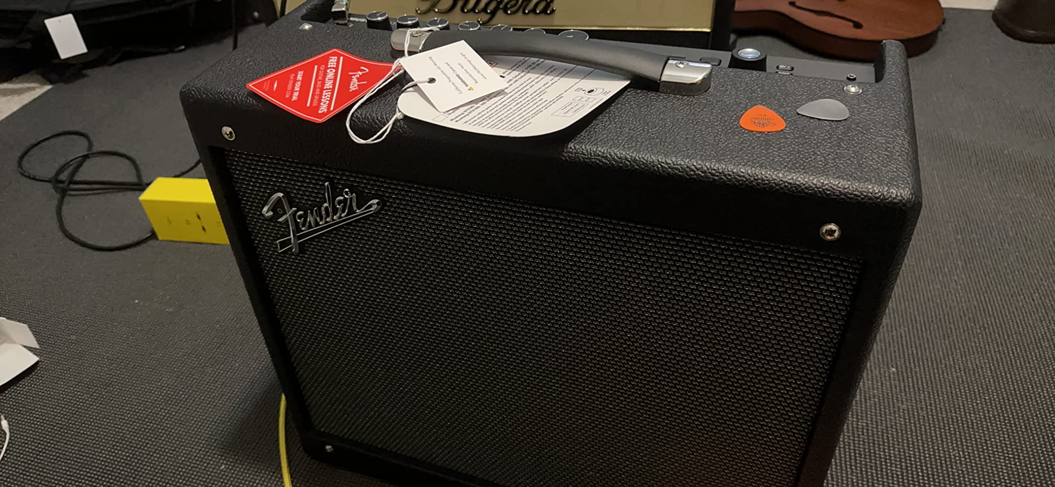 Fender Mustang GTX50 Modeling Guitar Amplifier, 50 Watts, Black | Built-in effects, Bluetooth streaming, 50 presets, home practice amp, electric guitar, USB recording customer photo 2