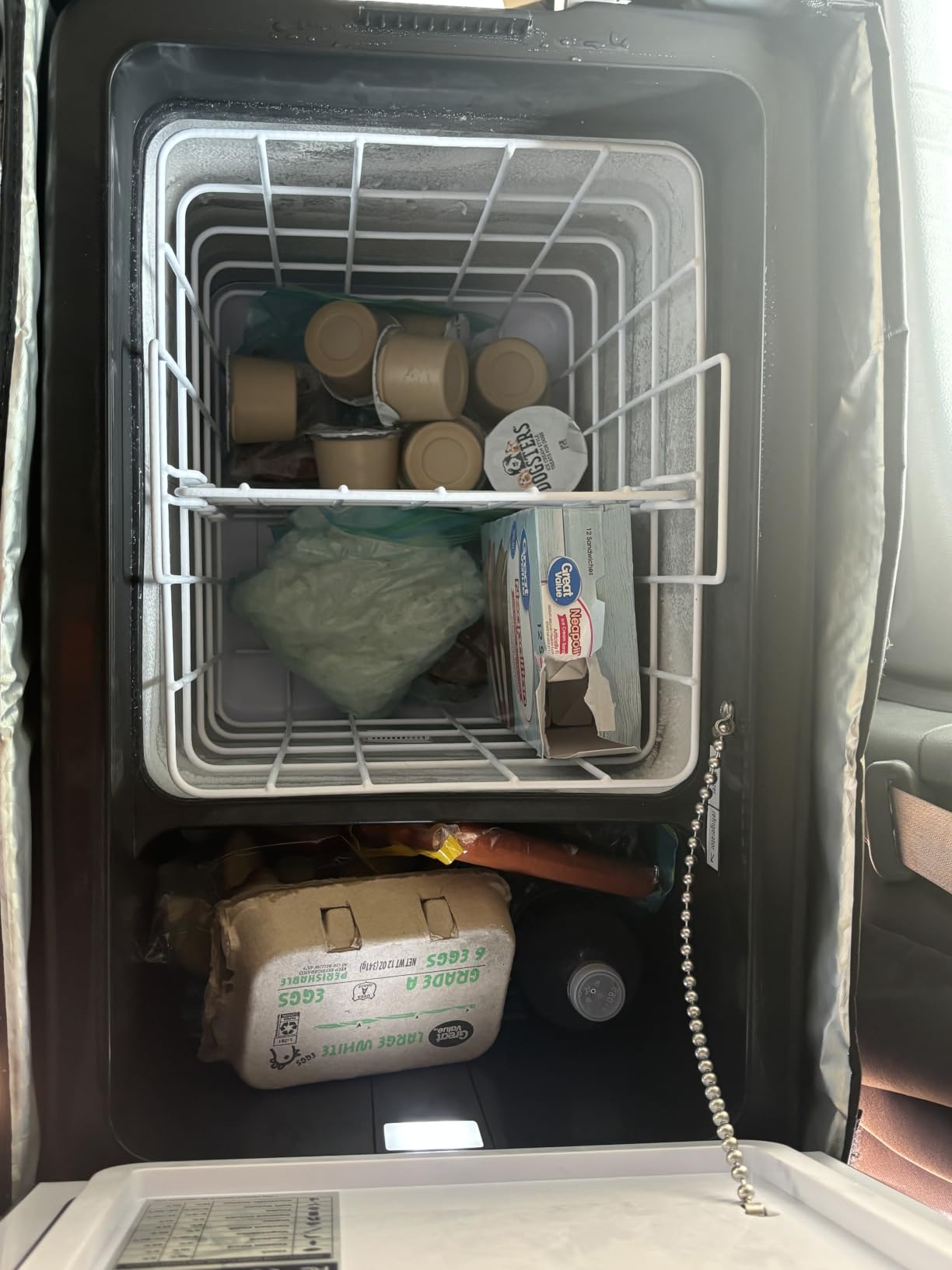 BougeRV 12V Refrigerator 53 Quart, Electric Car Cooler with MAX/ECO Mode | 12/24V DC, 45dB Quiet, -4~50°F, 3-level Battery Protection for Truck, RV, Camping, Use as freezer or refrigerator customer photo 2