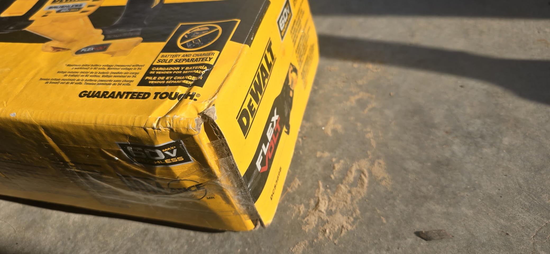 DEWALT FLEXVOLT 60V MAX* Reciprocating Saw, Cordless, Tool Only (DCS389B) customer photo 2