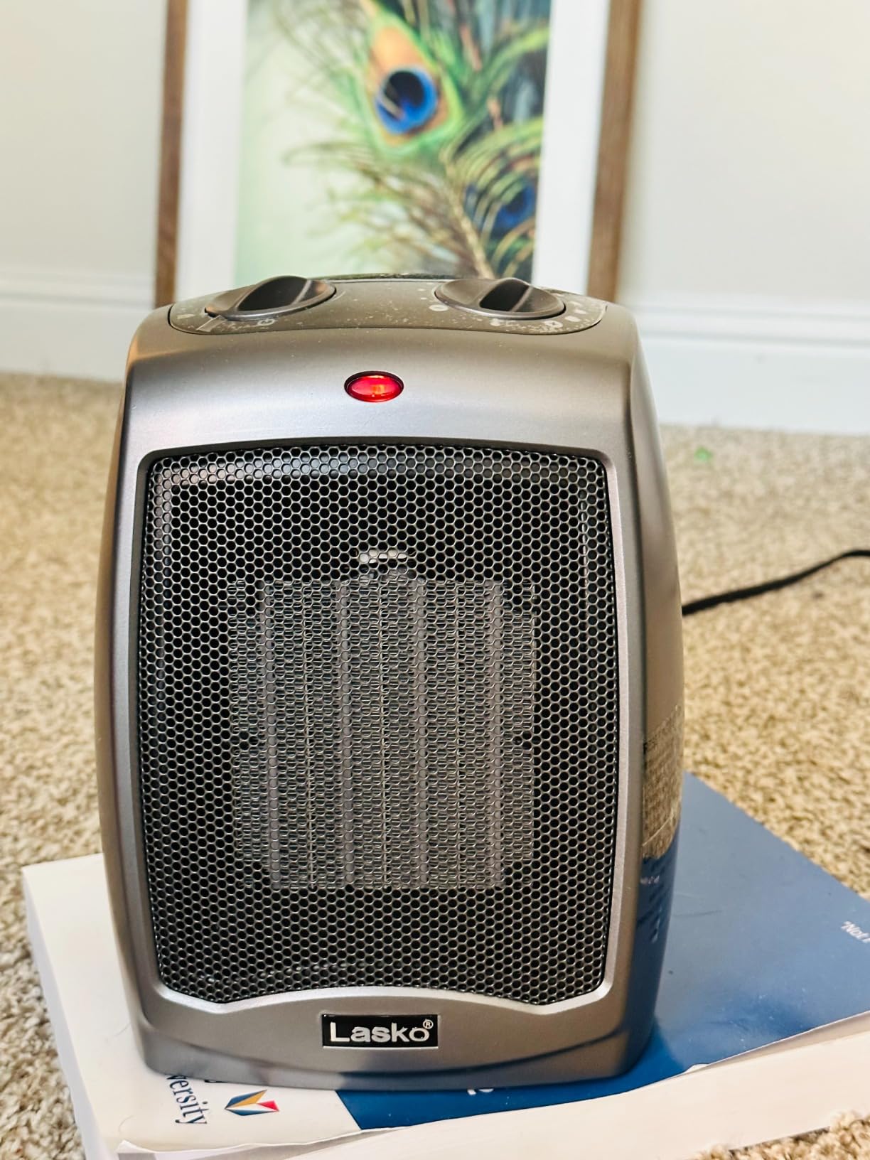 Lasko Portable Indoor Ceramic Space Heater - 9