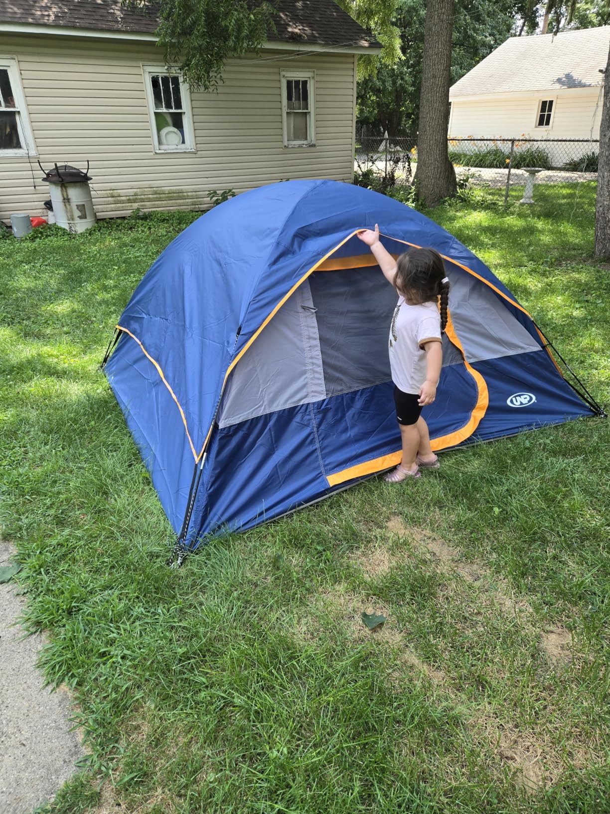 Camping Tent 2-4 Person, Waterproof Windproof Tent with Rainfly Easy Set up-Portable Dome Tents for Camping customer photo 1