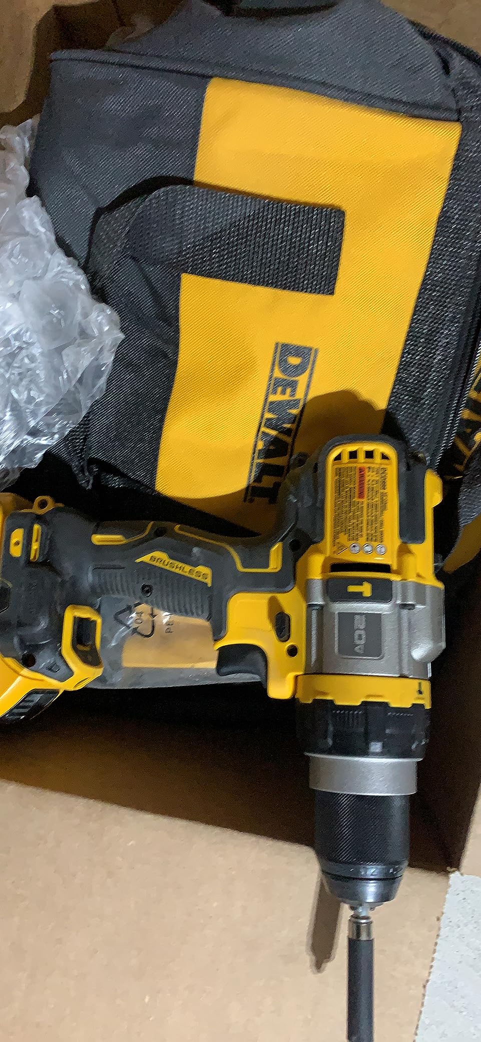 DEWALT FLEXVOLT ADVANTAGE 20V MAX Hammer Drill, Cordless, 1/2-Inch, Tool Only (DCD999B) customer photo 1