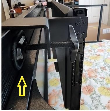 VIVO Large Height Adjustable Under Desk Keyboard Tray, C-clamp Mount System, 27(33 Including Clamps) x 11 inch Slide-Out Platform for Typing, Black, MOUNT-KB05HB customer photo 2
