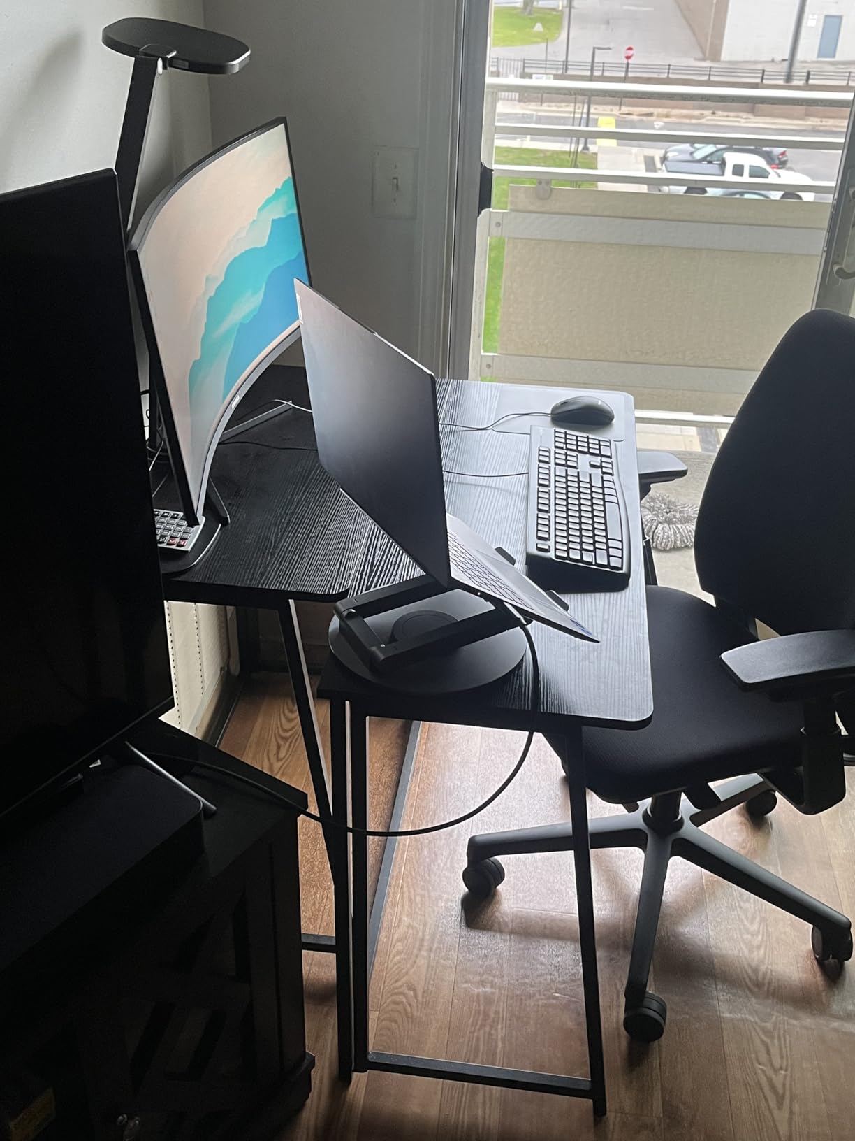 WOHOMO Folding Desk, Small Foldable Desk 31.5