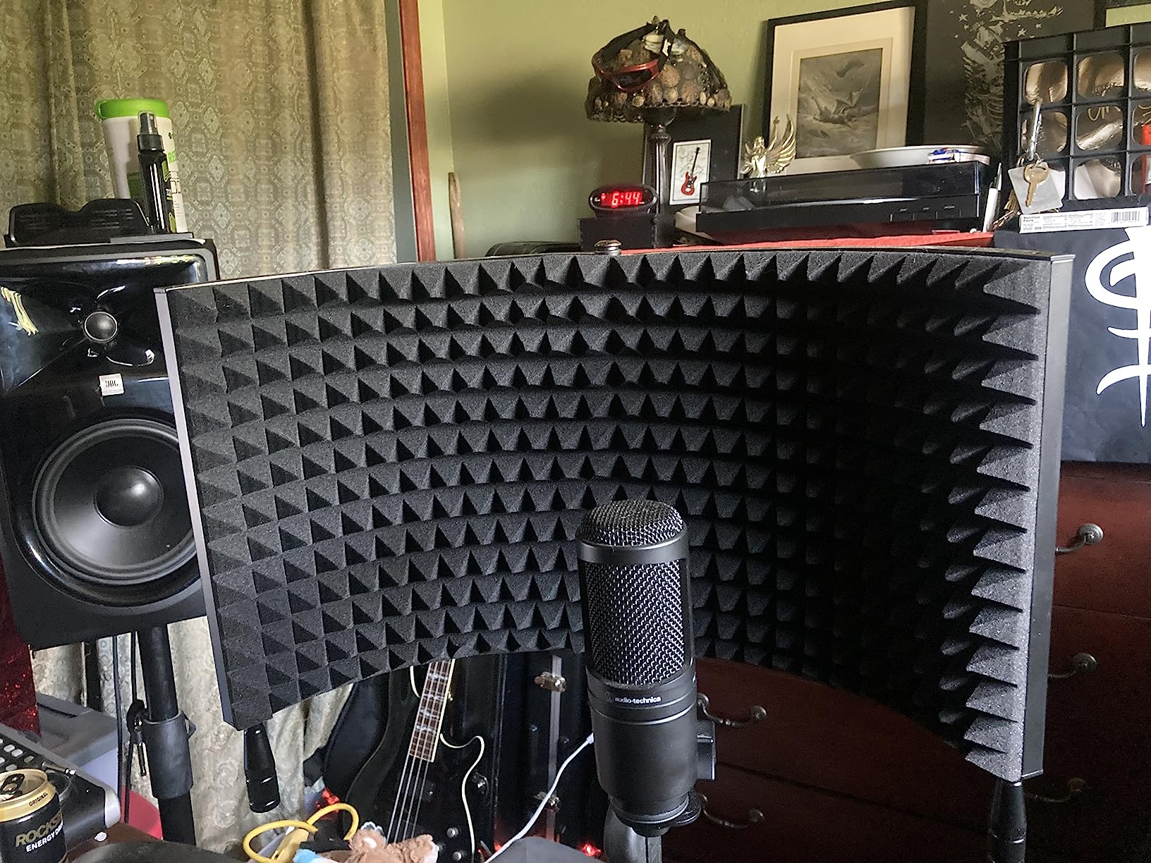 PRO Isolation Shield - Microphone Reflection Filter for Recording - Mic Studio Equipment customer photo 1
