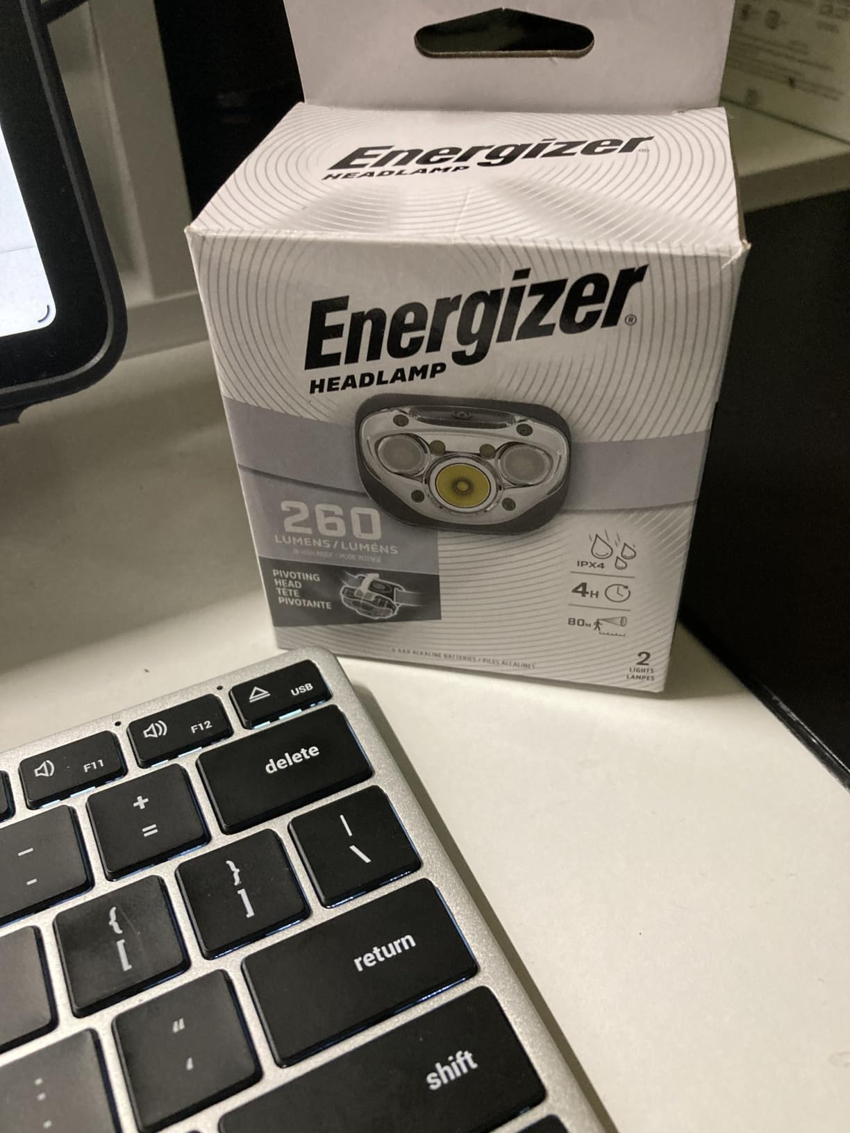 Energizer LED Headlamp PRO (2-Pack), IPX4 Water Resistant Head Light | Hands-free light, camping headlamps for indoor and outdoor use, 260 lumens, head lights for forehead, 3 modes customer photo 1