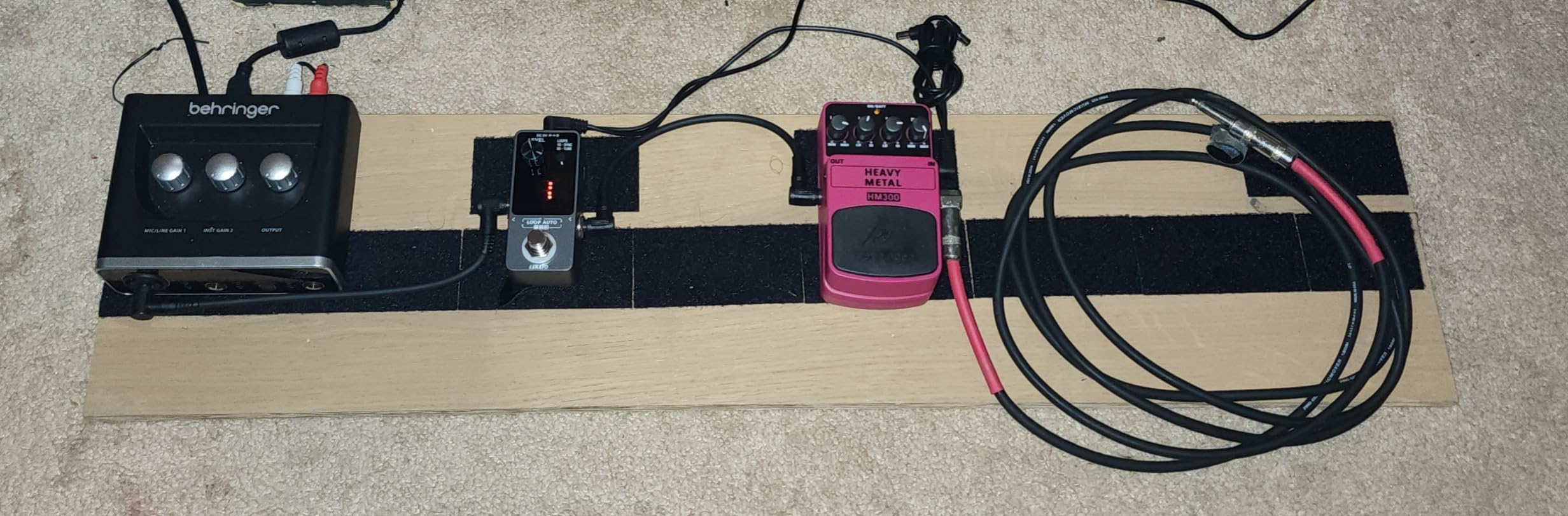 LEKATO Looper Pedal, Guitar Looper Pedal for Electric Guitar & Bass Loop Pedal with SYNC & Tuner Function Triple Effect Guitar Looper with LED Screen Unlimited Overdubs 3 Loops 18 Minutes Record Time customer photo 2