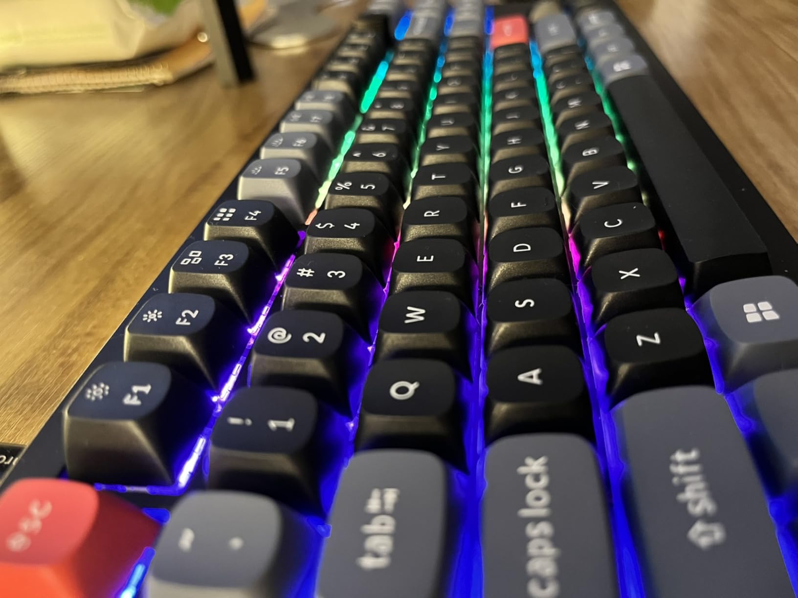 Keychron V3 Wired Custom Mechanical Keyboard Knob Version, TKL QMK/VIA Programmable with Hot-swappable Keychron K Pro Brown Switch Compatible with Mac Windows Linux Carbon Black (Non-Transparent) customer photo 1