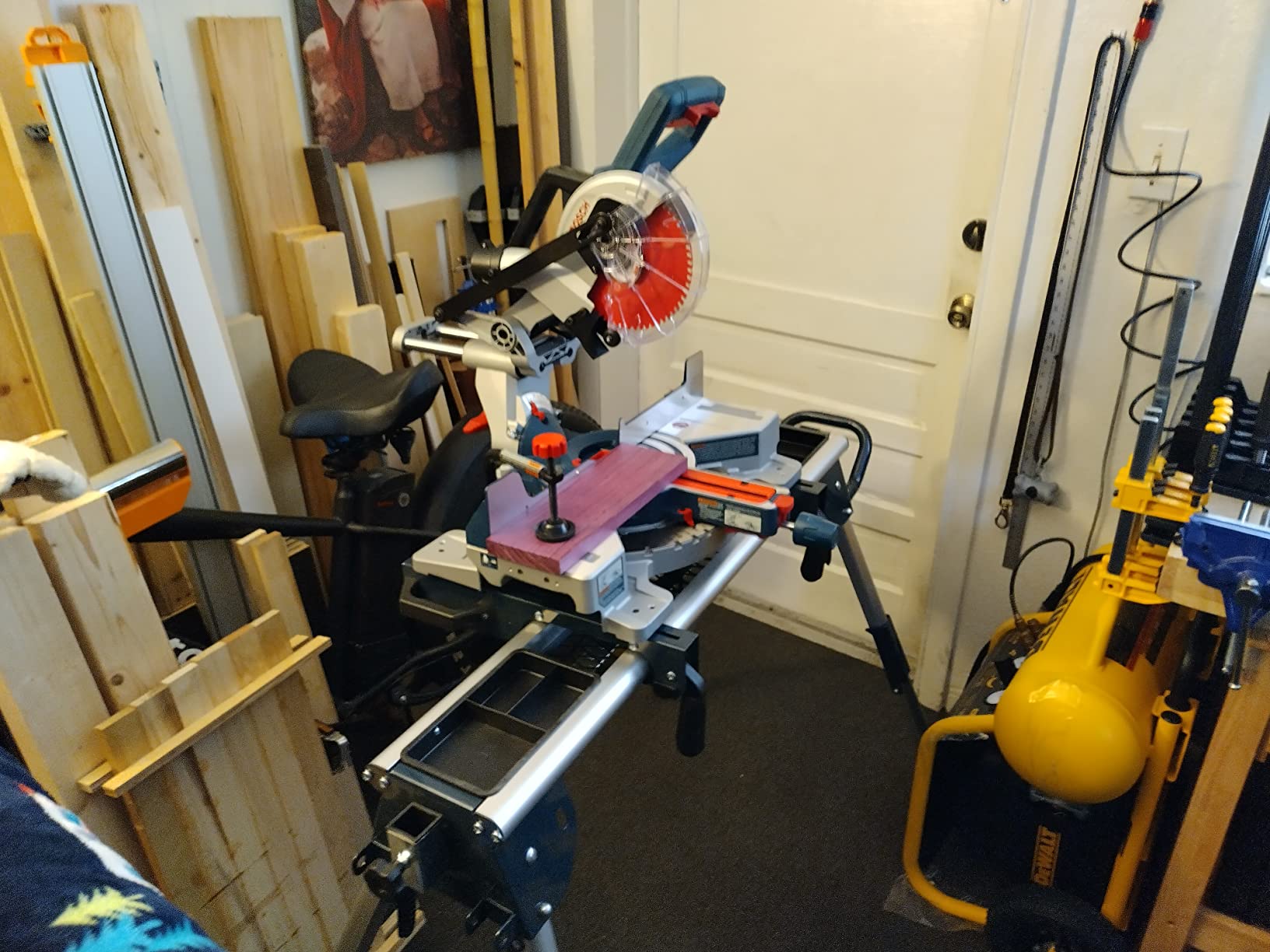 BOSCH GCM18V-07SN PROFACTOR 18V 7-1/4 In. Single-Bevel Slide Miter Saw (Bare Tool) customer photo 2