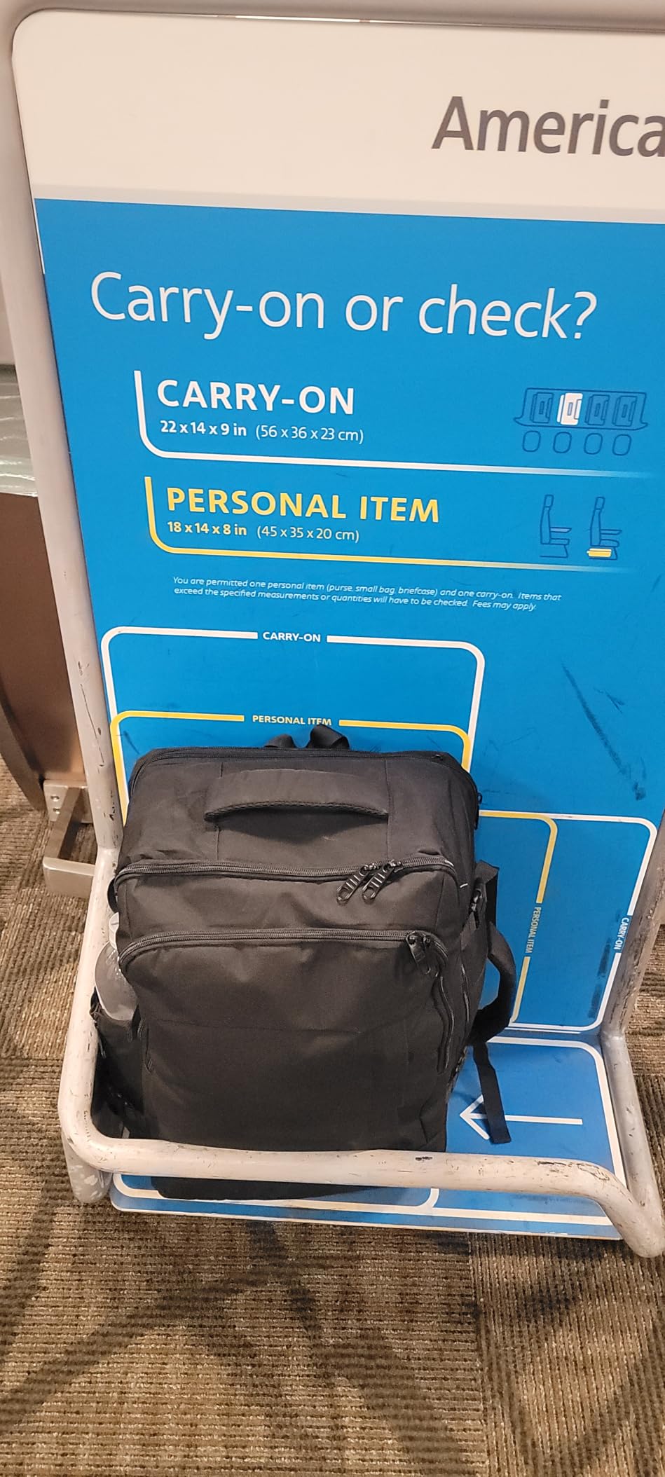Carry On Backpack, Expandable Extra Large Travel Backpack for Men Women | 40L-50L Expandable, TSA Flight Approved, Shoe Compartment, Anti-Theft, Lightweight Weekender Backpack, Travel Gifts, Black customer photo 1
