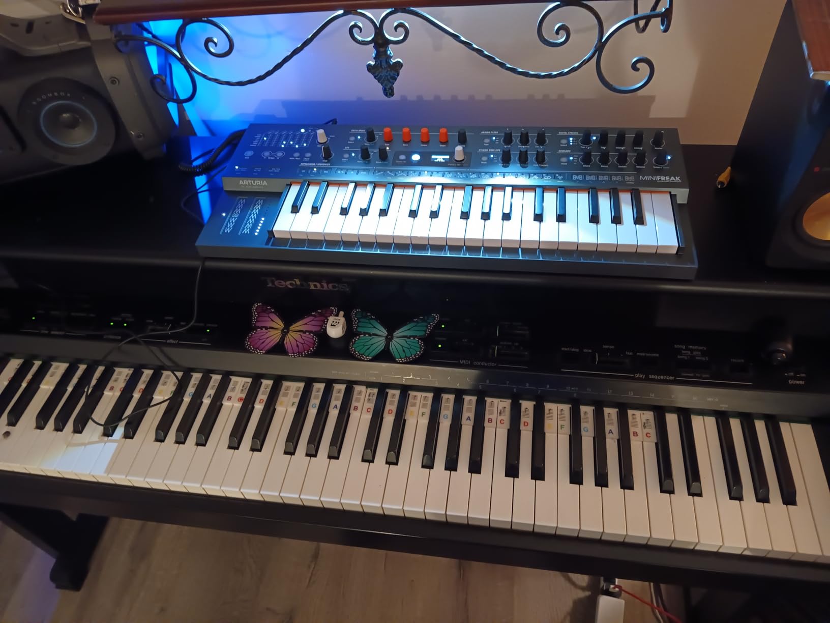 Arturia MiniFreak 37 Key Polyphonic 6-Voice Hybrid Synthesizer Keyboard (Standard, 37 Key) | 6-Voice Hybrid Synth, 37 Slim Velocity Keys with Aftertouch, 2 Engines, SVF Filter, 64-Step Sequencer, 3 FX customer photo 1
