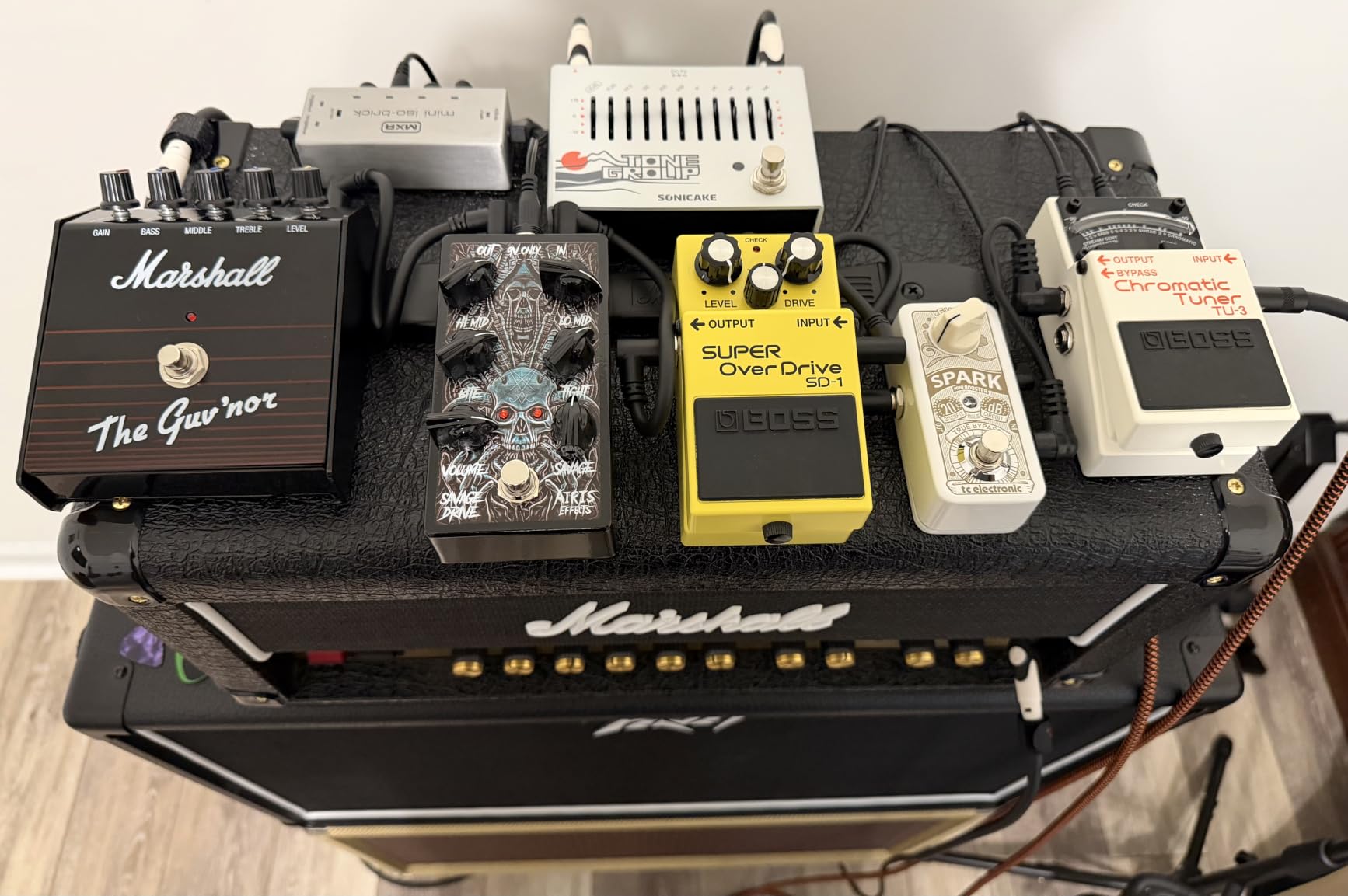 SONICAKE Delay Reverb 2 in 1 Guitar Effects Pedal Digital Levitate customer photo 1