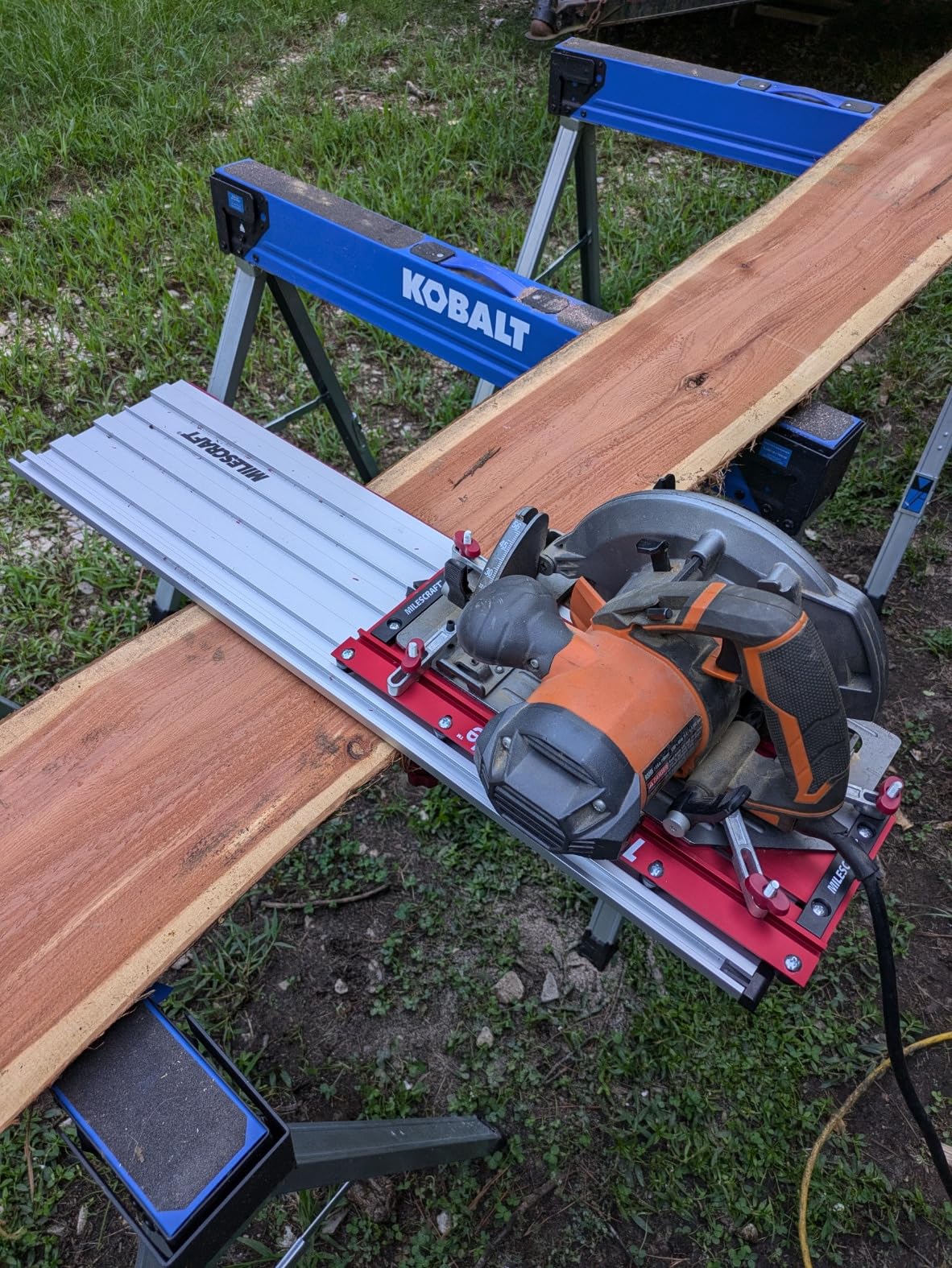 Milescraft 1408 Guide Rails - 55 Inch Rail Extensions for Milescraft 1409 Track Saw Guide customer photo 1