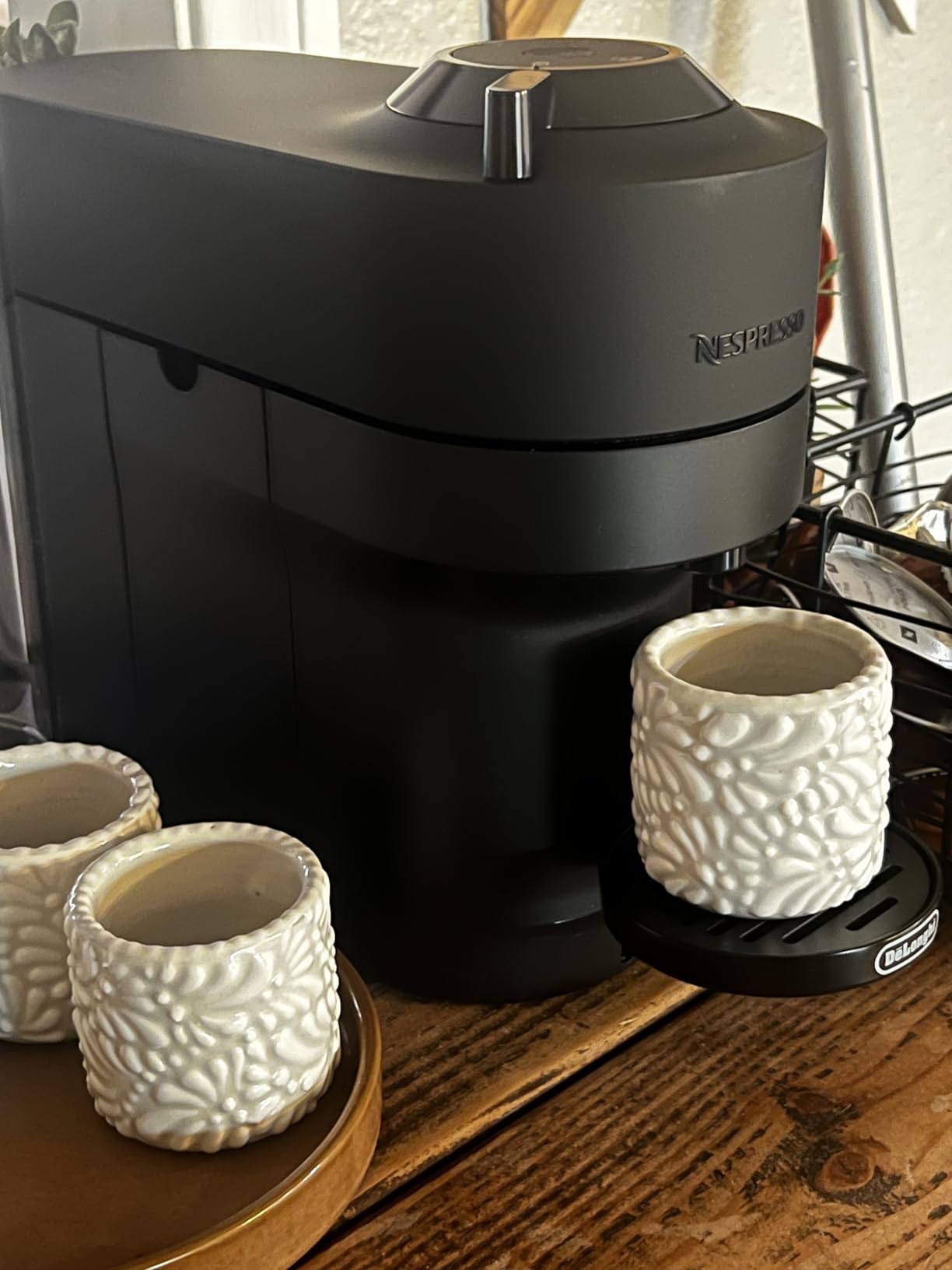 Vertuo Pop+ Deluxe Coffee & Espresso Maker by De'Longhi, Silver customer photo 1