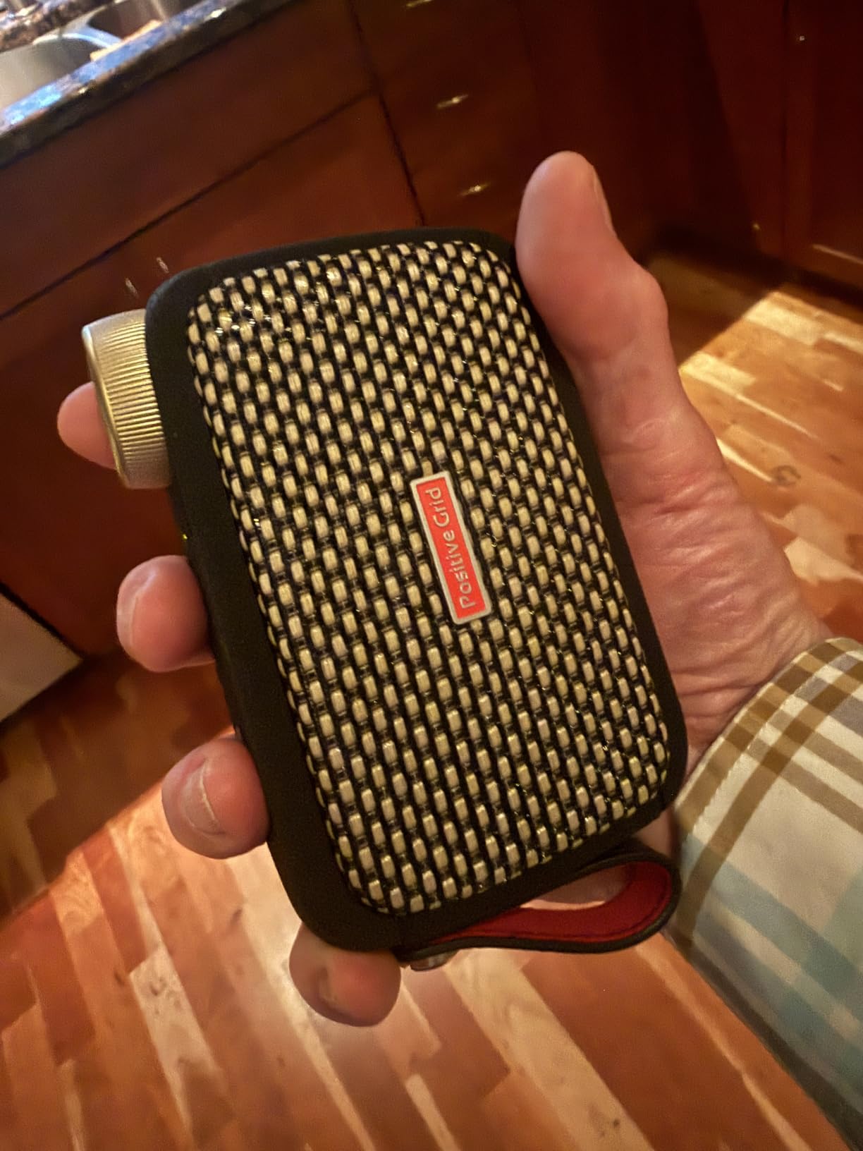 Positive Grid Spark GO 5W Ultra-Portable Smart Guitar Amp & Speaker | 33 amps, 43 effects, 100k+ tones, Spark AI, Smart Jam, up to 8-hr battery customer photo 1
