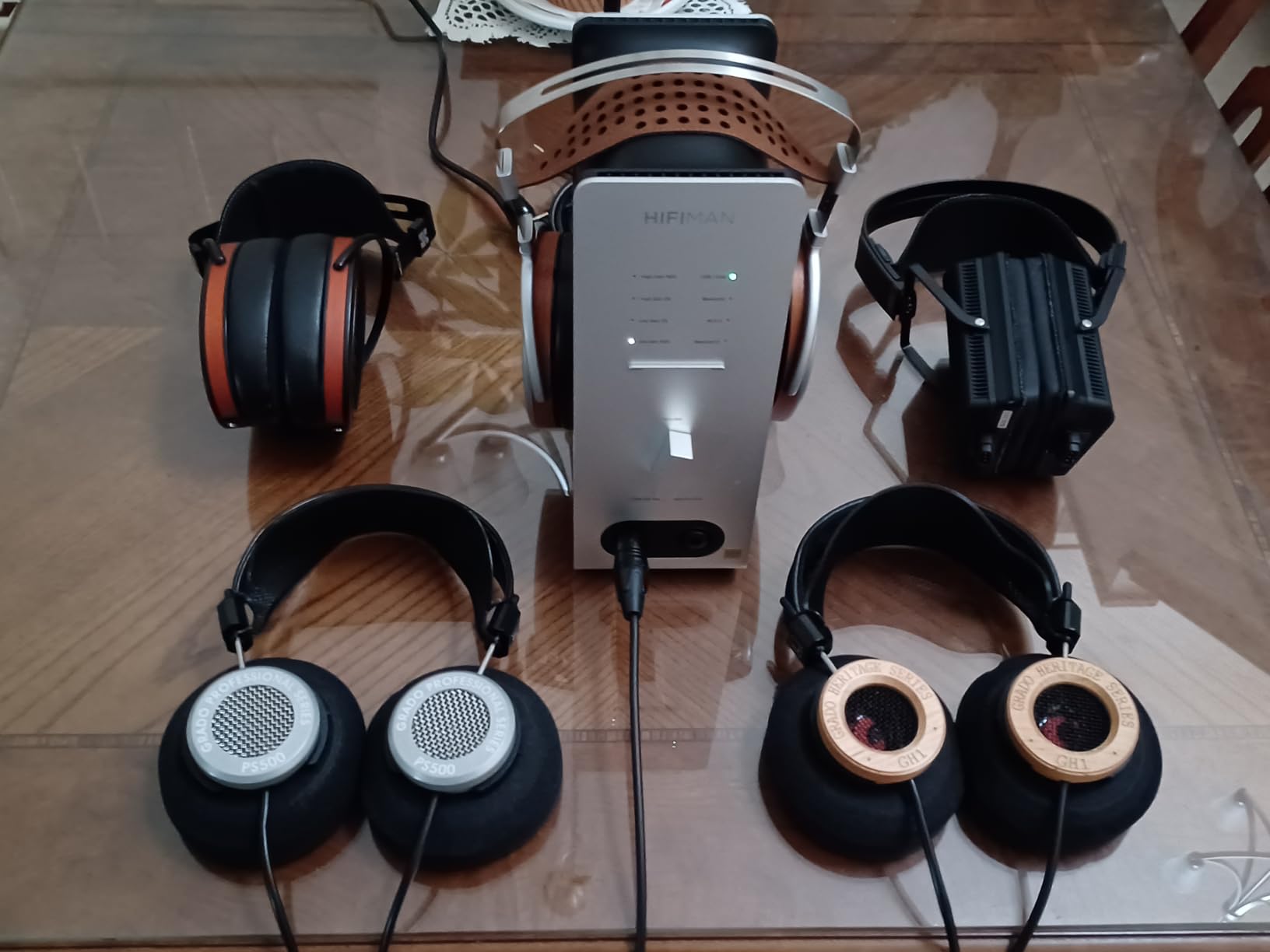 HIFIMAN EF600 Desktop Balanced Headphone DAC & Amplifier HYMALAYA PRO, XLR/RCA/6.35mm Output for Home Audio customer photo 1
