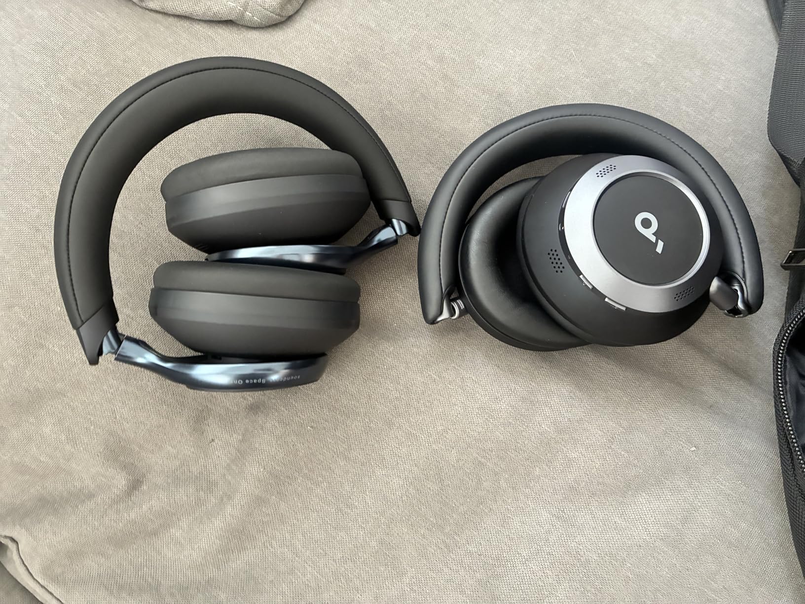 Anker Soundcore Space One ANC Over-Ear Headphones, 2X Voice Reduction | Active Noise Cancelling, Comfortable Fit, 40H ANC Playtime, App Control, LDAC Hi-Res, Clear Call, Bluetooth 5.3, Travel-Ready customer photo 1