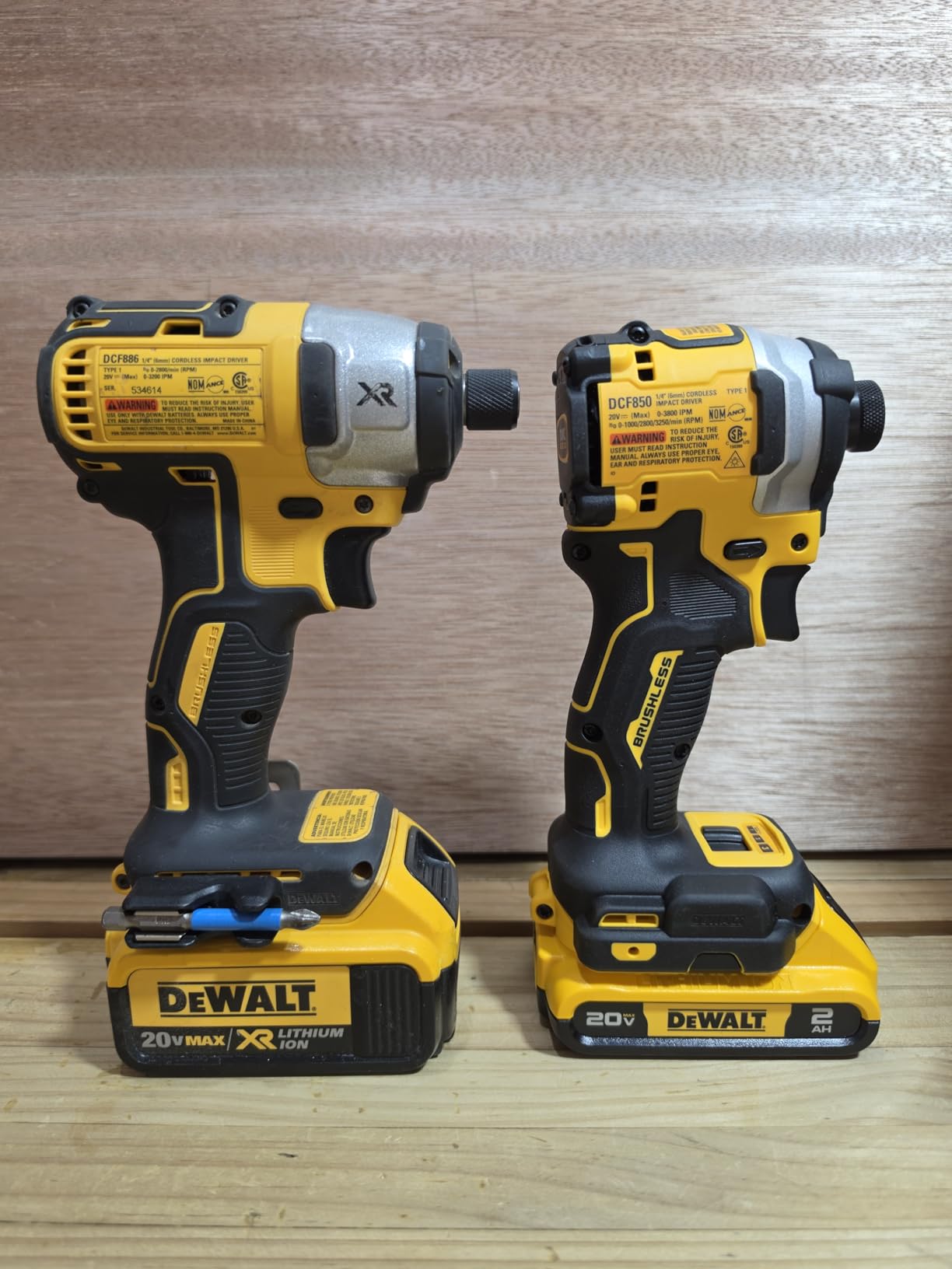 DEWALT DCF850B 20V Cordless Brushless Compact 1/4'' Impact Driver (Tool Only) (DCF850B-NBX) customer photo 2